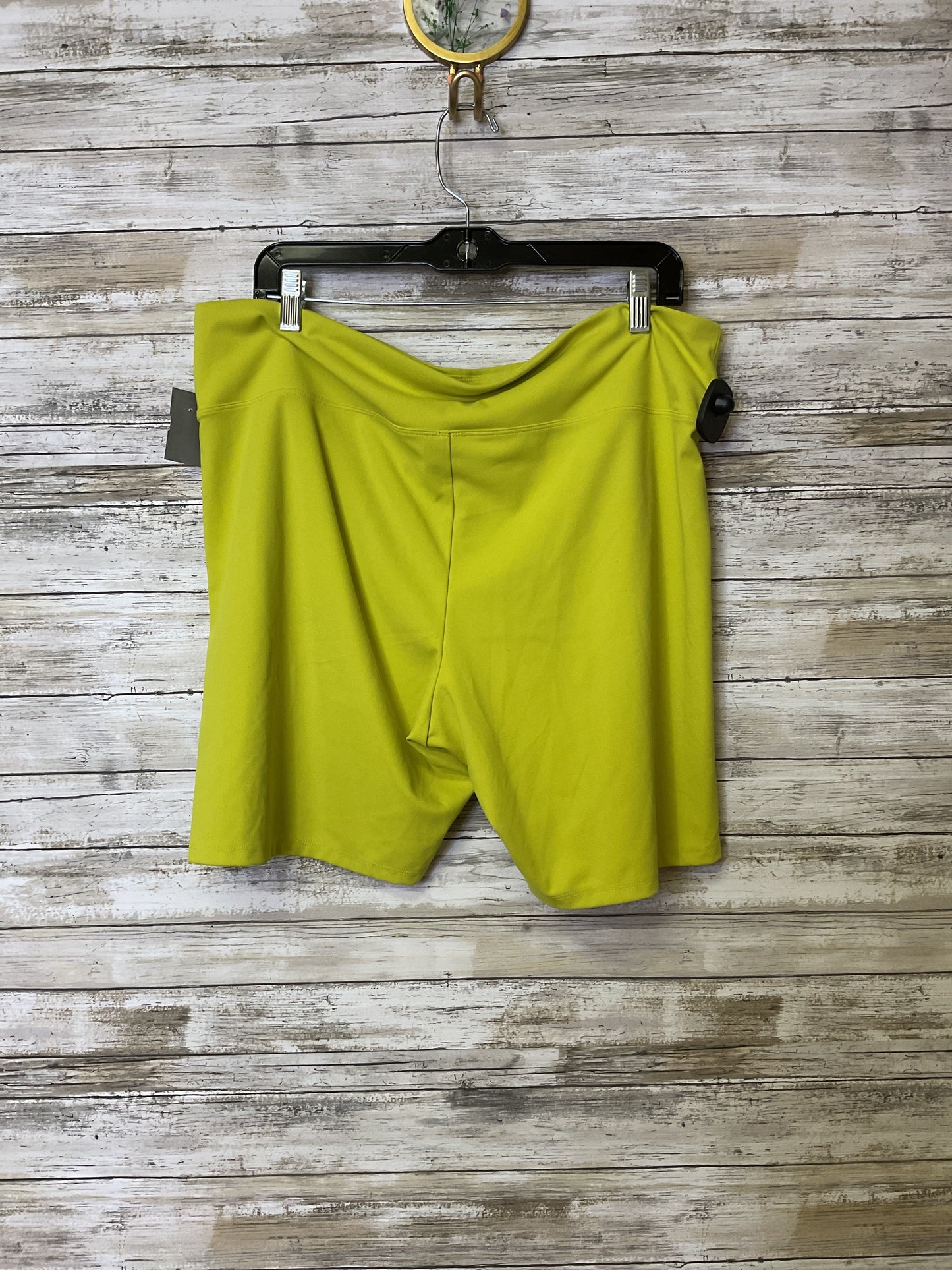 Athletic Shorts By Express In Green, Size:Xl