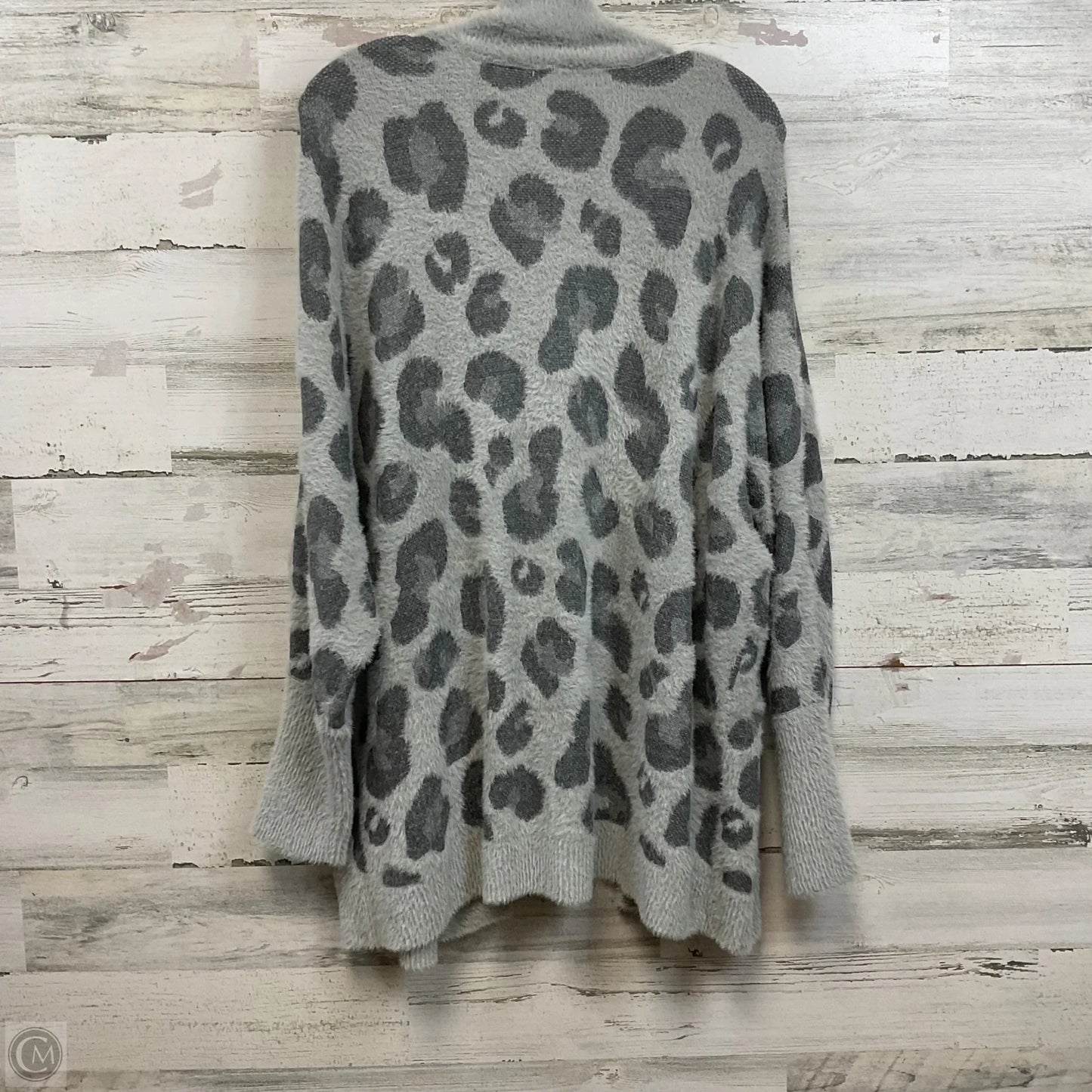 Sweater Cardigan By J. Jill In Grey, Size: M