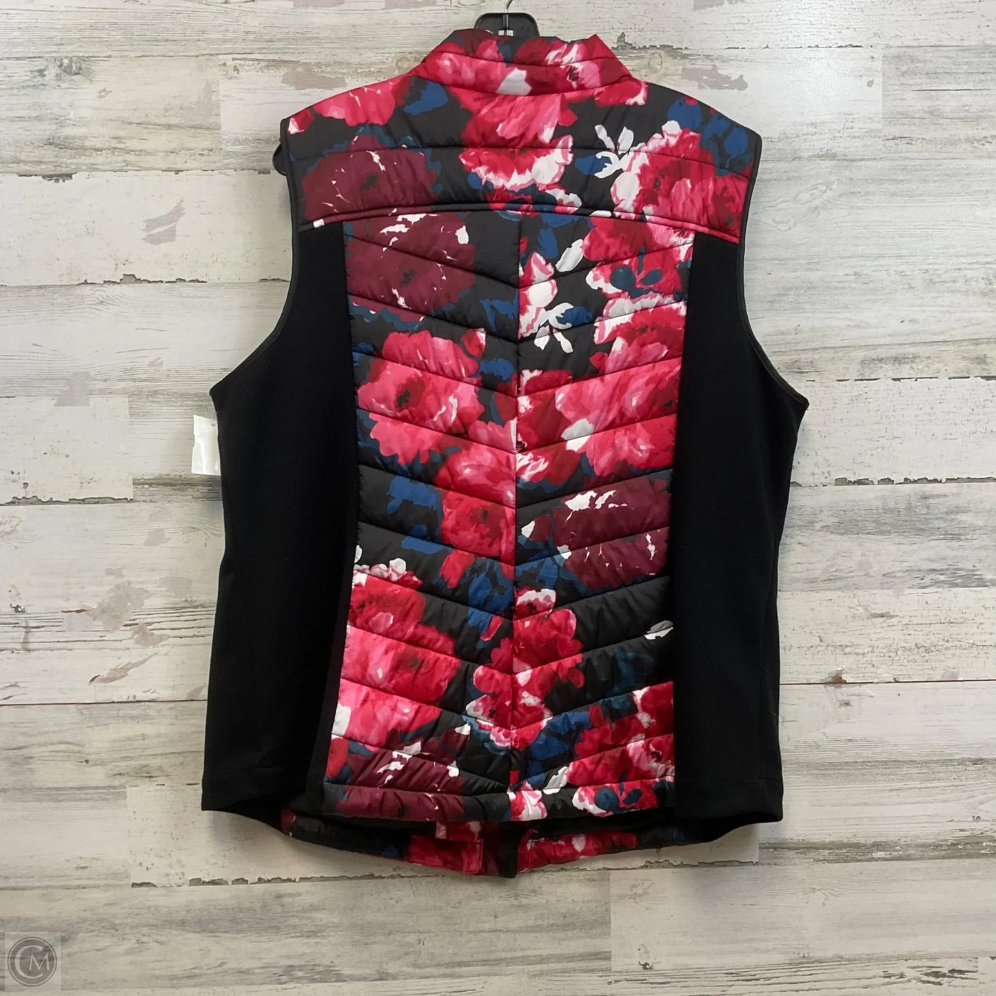 Vest Puffer & Quilted By Livi Active In Pink & Red, Size: 2x