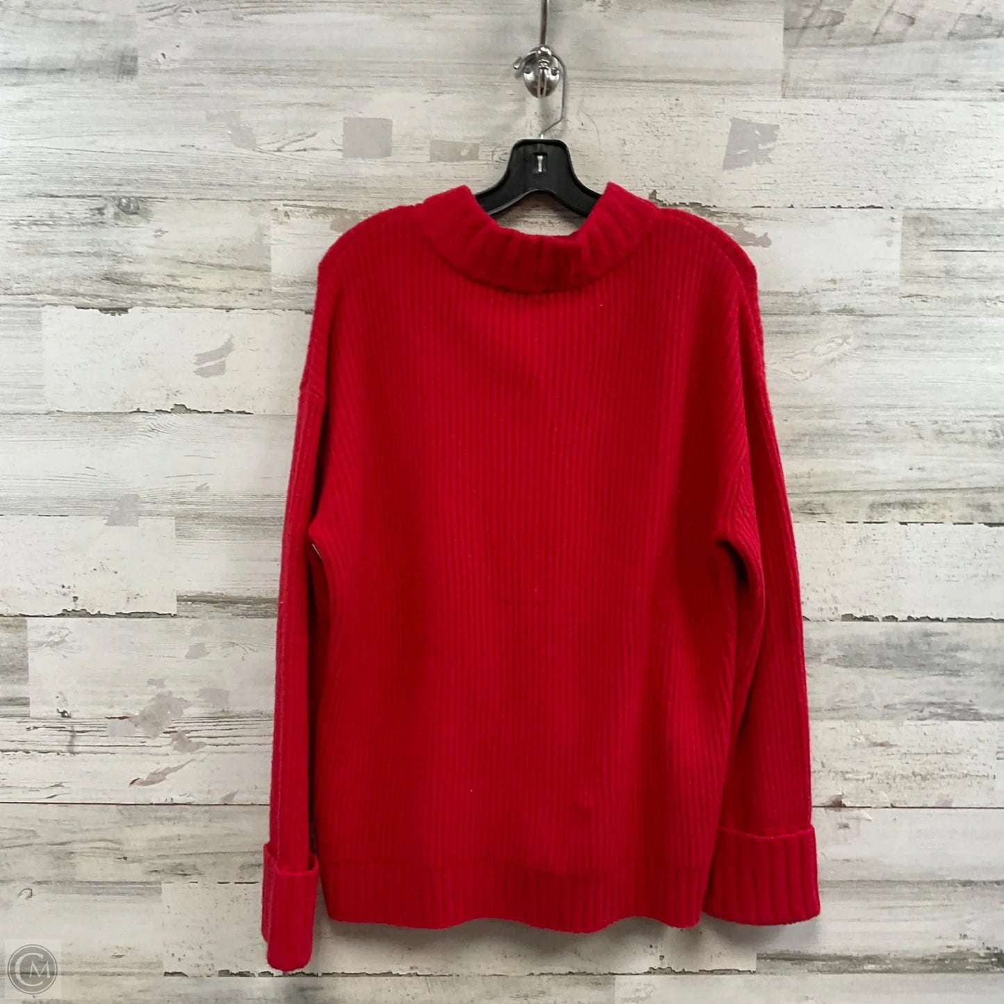 Sweater By Talbots In Red, Size: M