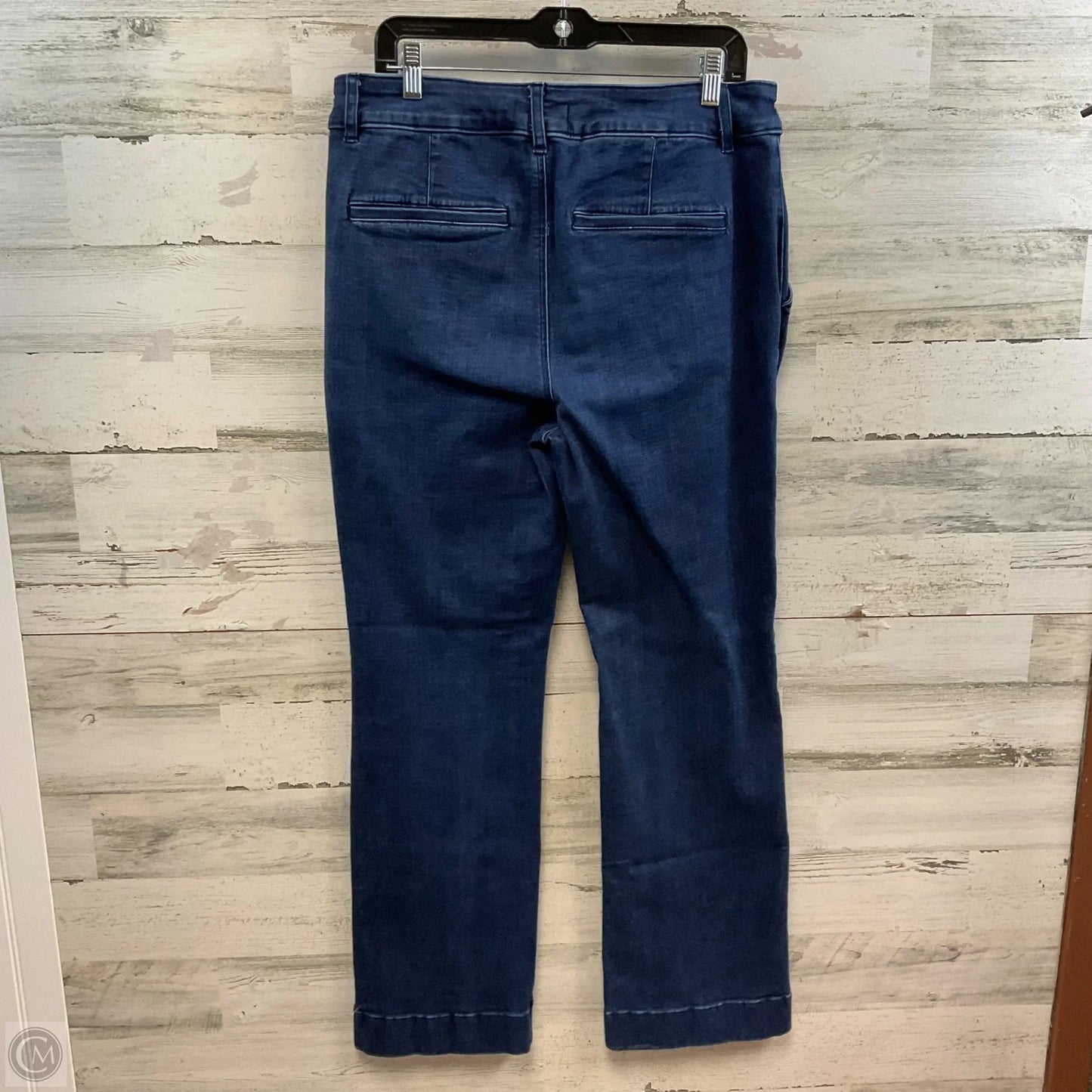 Jeans Boot Cut By Croft And Barrow In Blue Denim, Size: 14