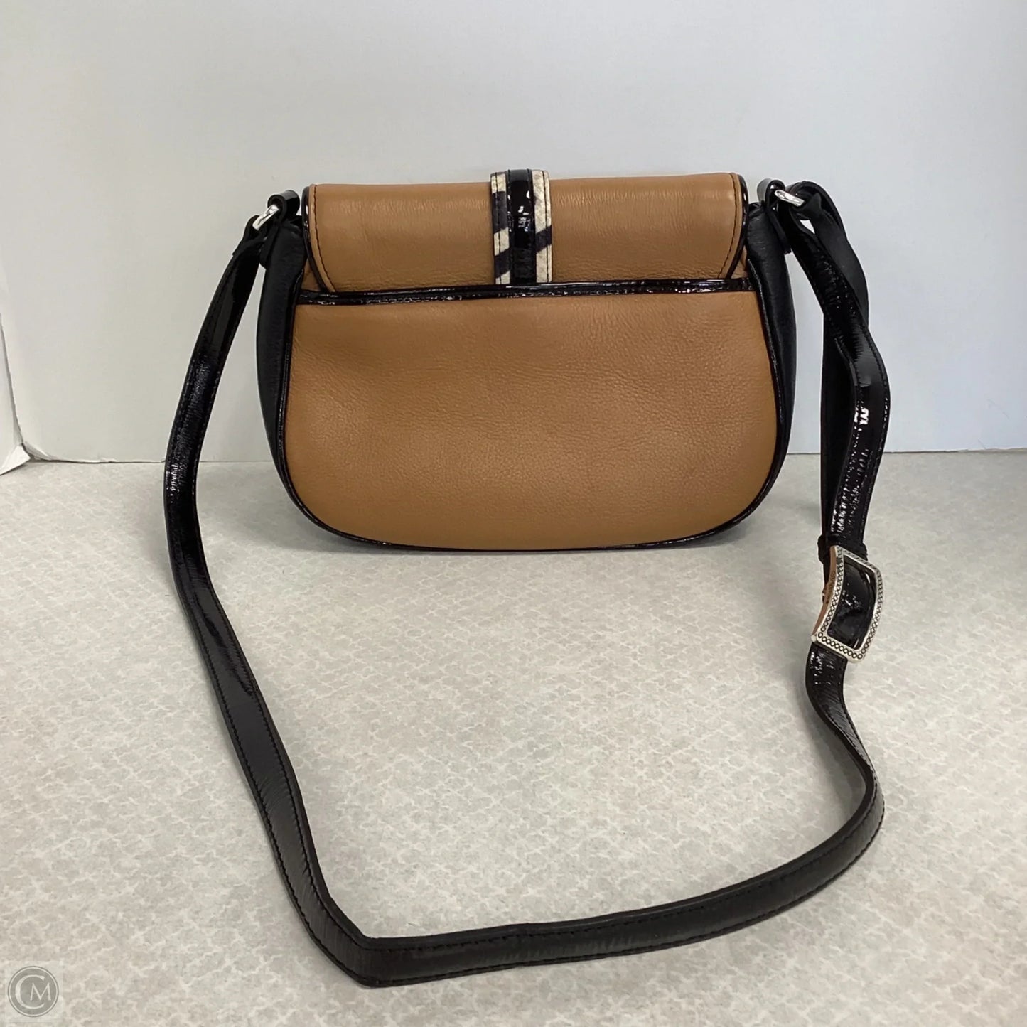 Crossbody Leather By Brighton, Size: Medium