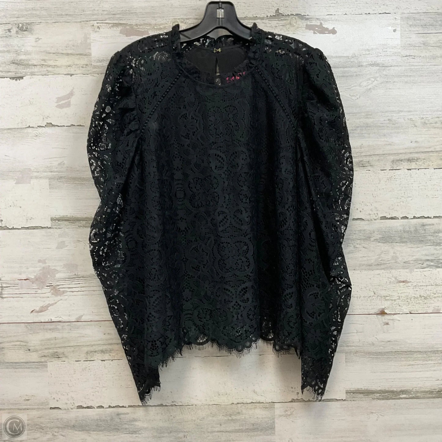 Top Long Sleeve By Lilly Pulitzer In Black, Size: Xl