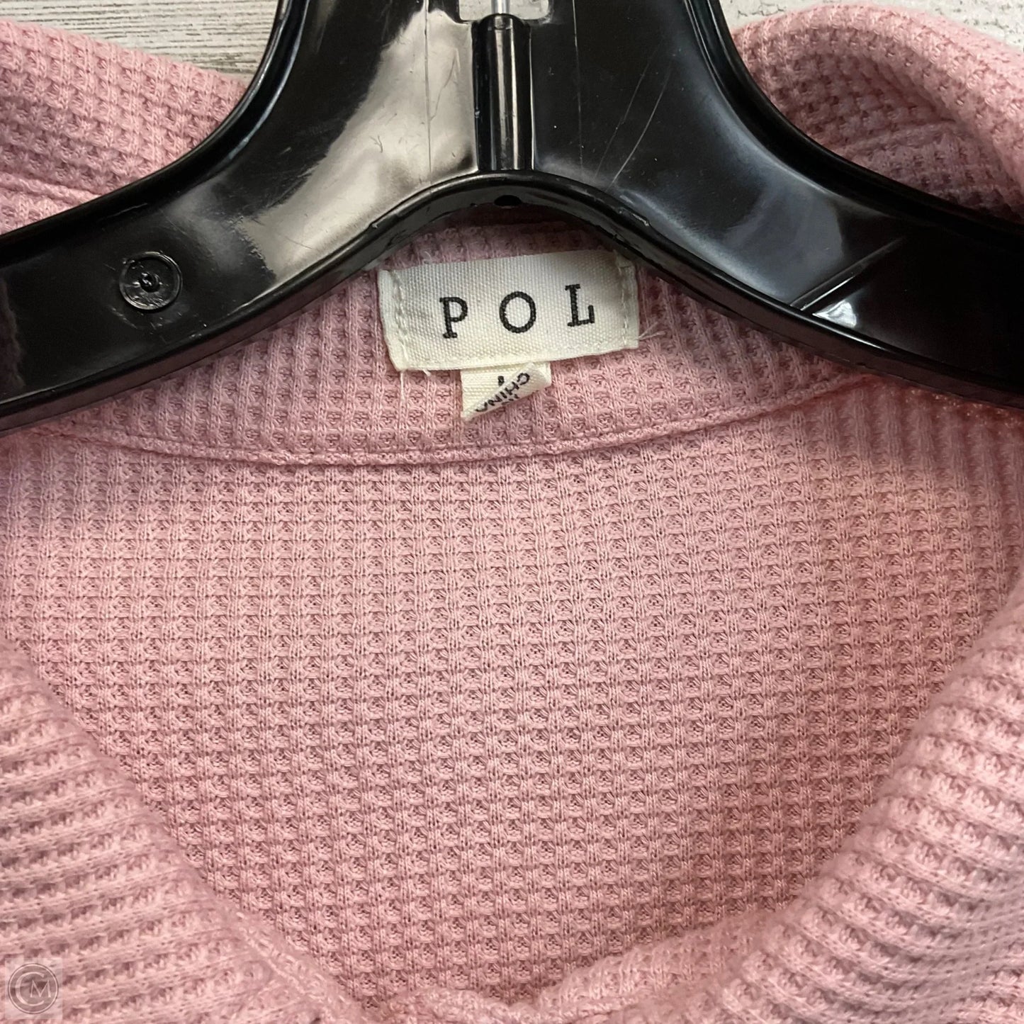Jacket Other By Pol In Pink & White, Size: L