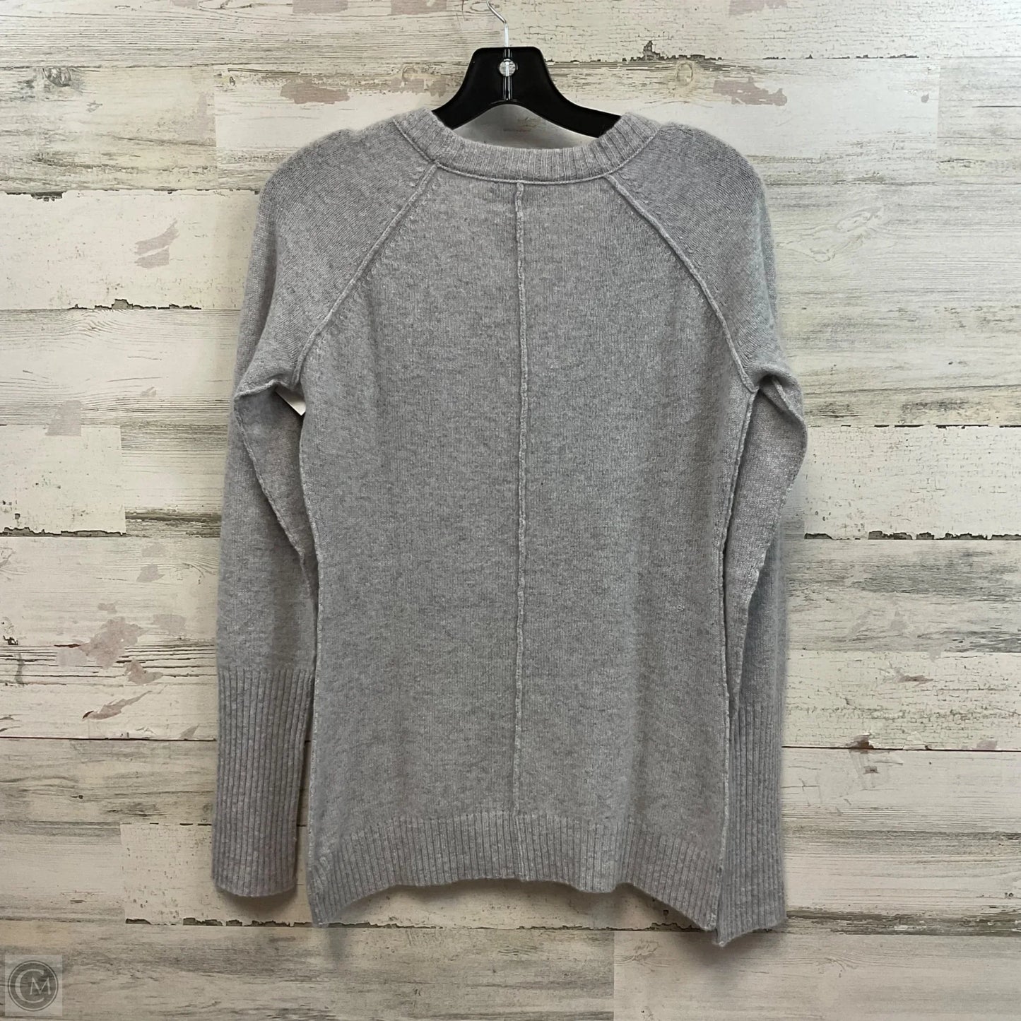 Sweater Cashmere By Aqua In Grey, Size: M