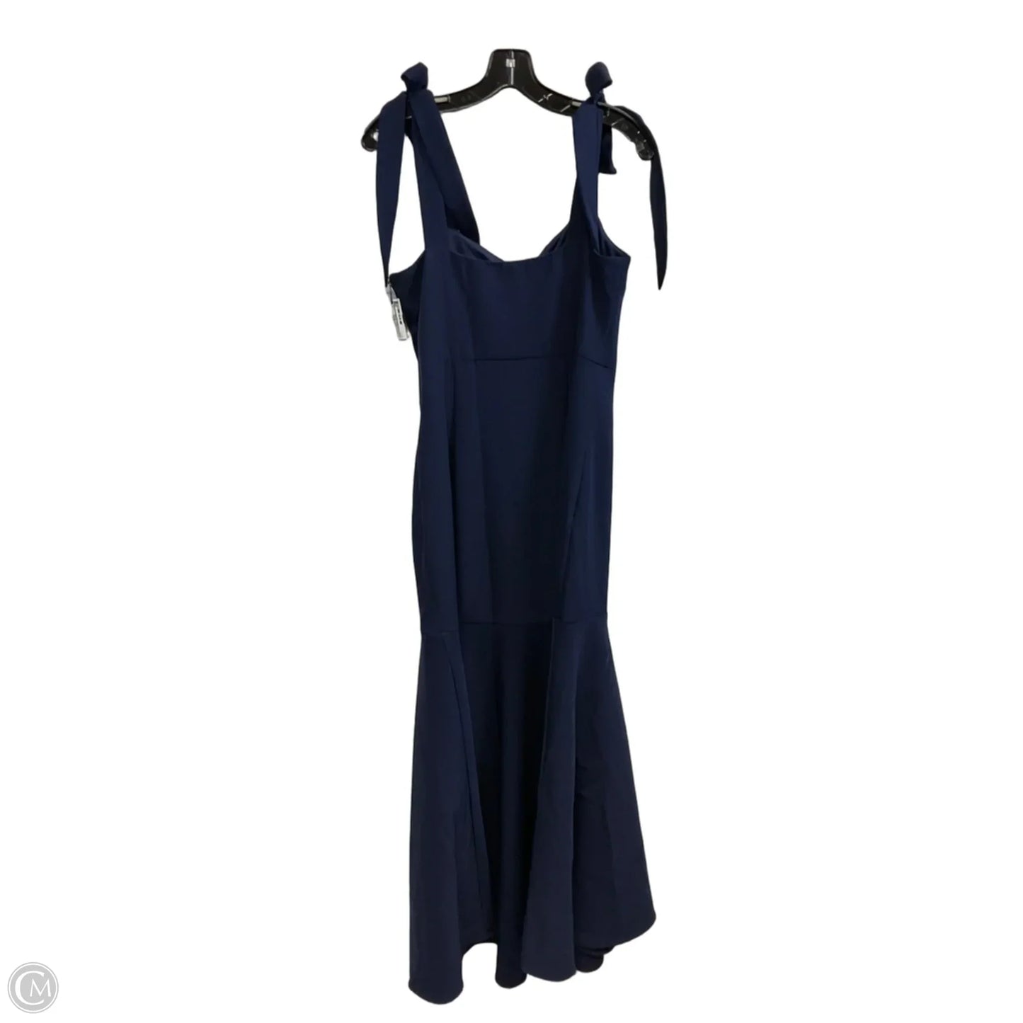 Dress Casual Maxi By Mumu In Navy, Size: L