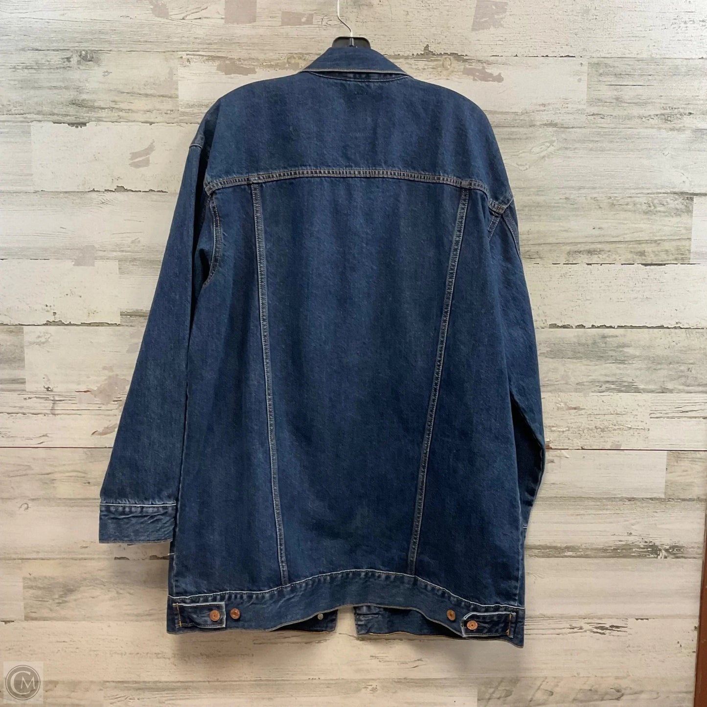 Jacket Denim By Gap In Blue, Size: L