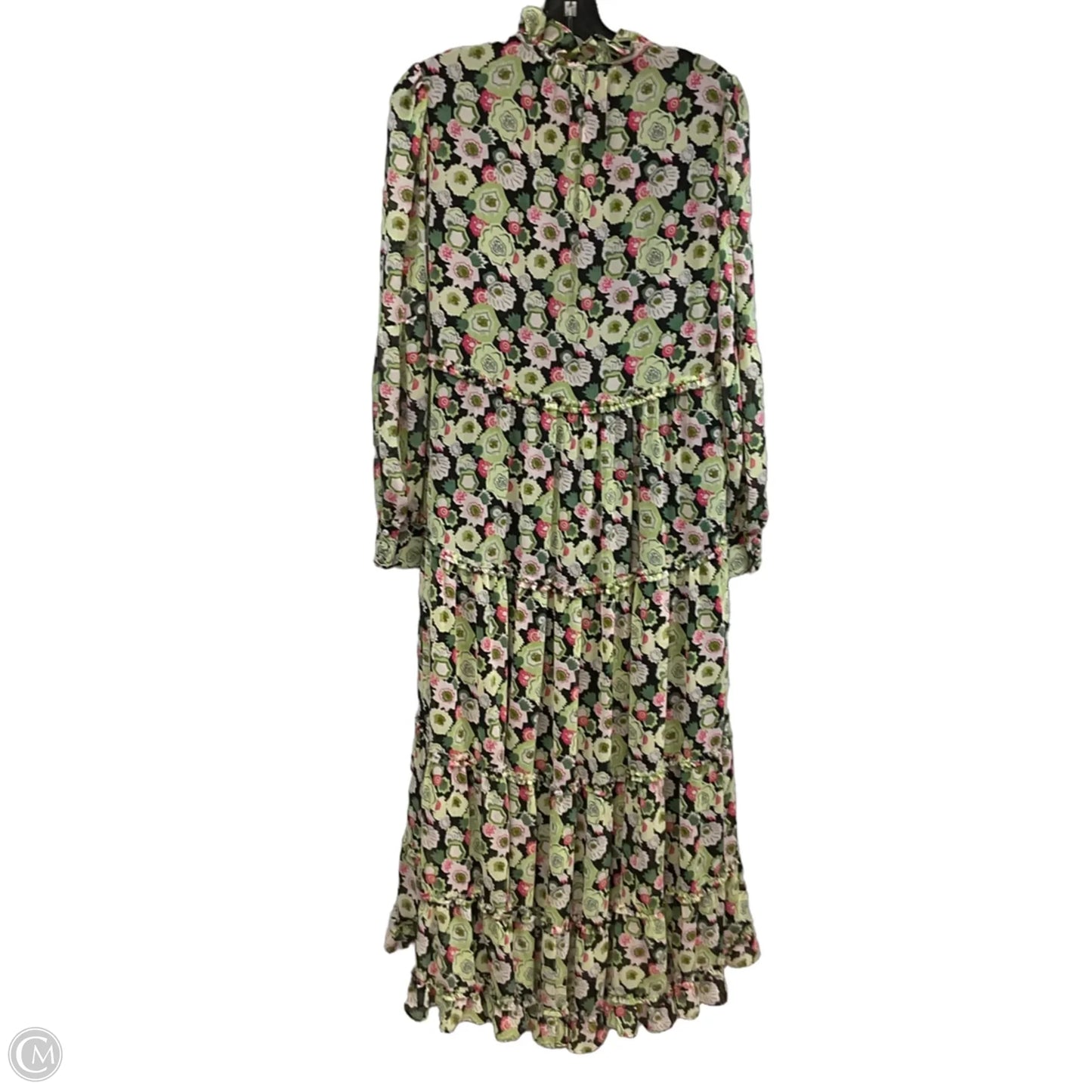 Dress Casual Maxi By Cinc A Sept In Green, Size: Xs