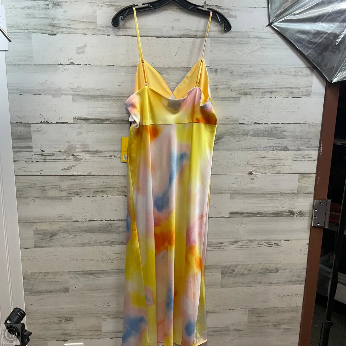 Dress Party Long By Target-designer In Pink & Yellow, Size: Xl