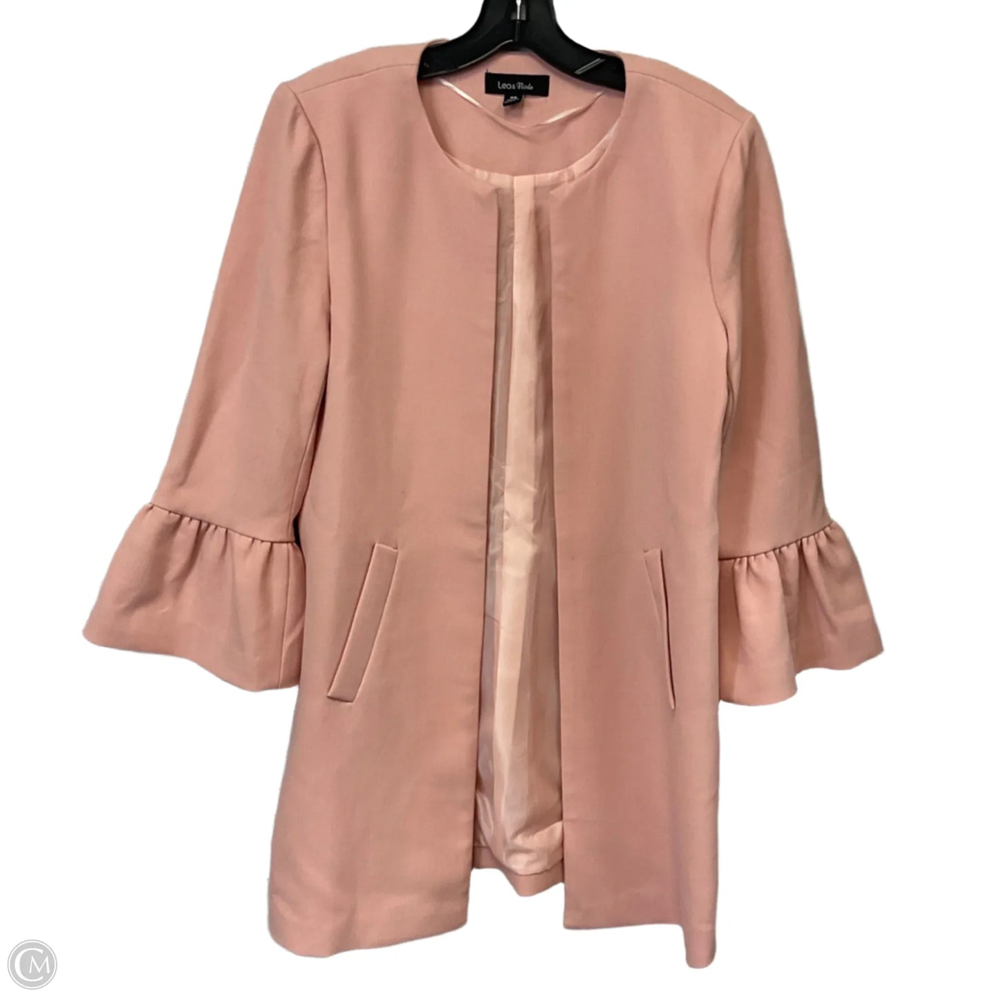 Coat Peacoat By Lea & Viola In Pink, Size: Xs