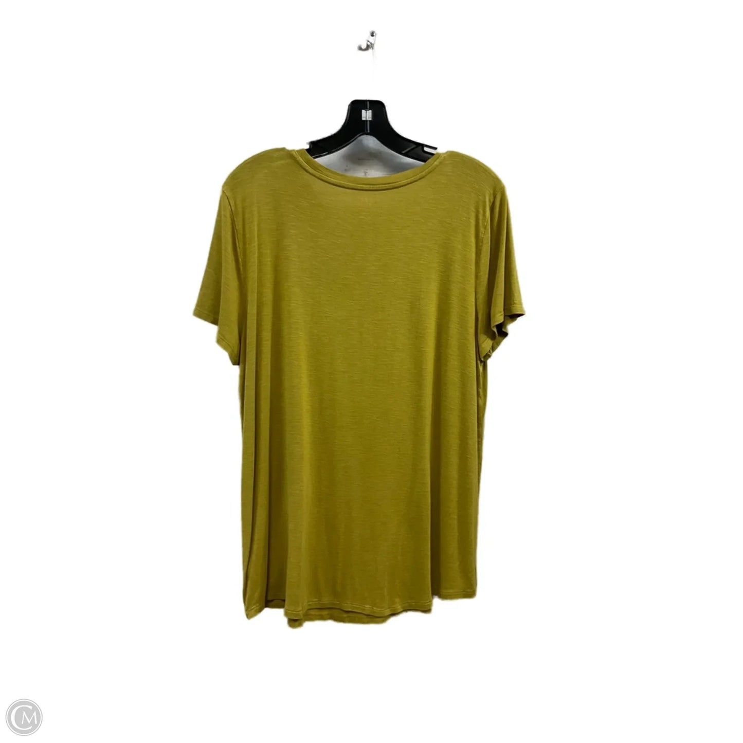 Top Short Sleeve Basic By Gap In Green, Size: L