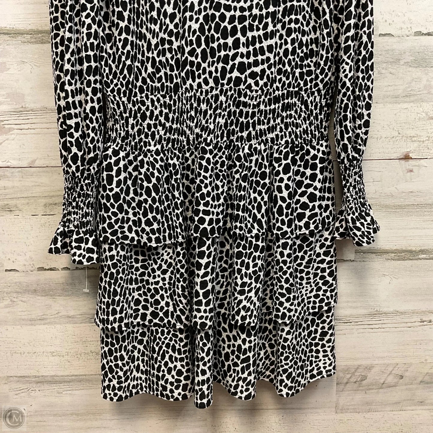Dress Casual Short By Michael By Michael Kors In Black & White, Size: L