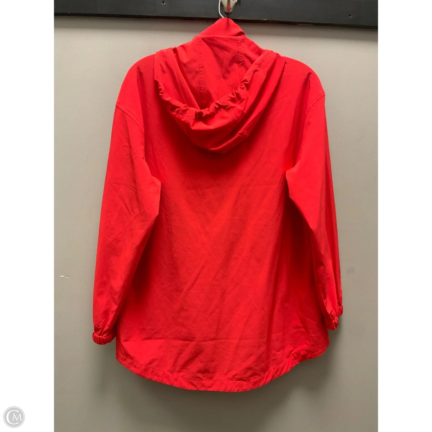 Jacket Utility By Chicos In Orange, Size: Xs