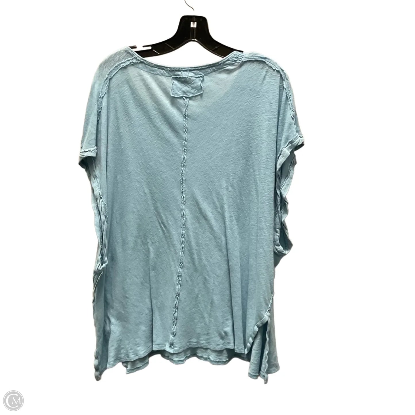 Top Short Sleeve By We The Free In Blue, Size: L