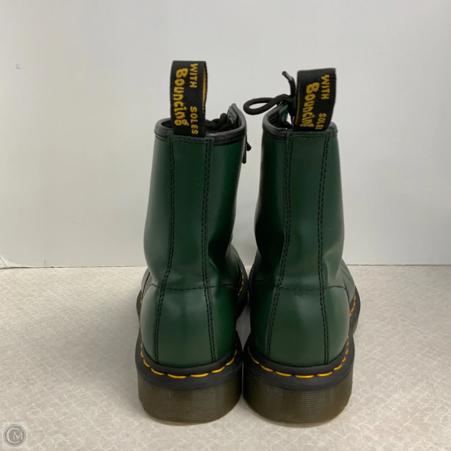 Boots Combat By Dr Martens In Green, Size: 8