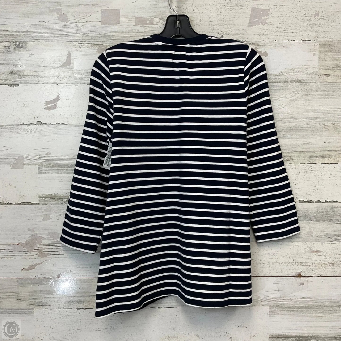 Top 3/4 Sleeve By Crown And Ivy In Blue, Size: L