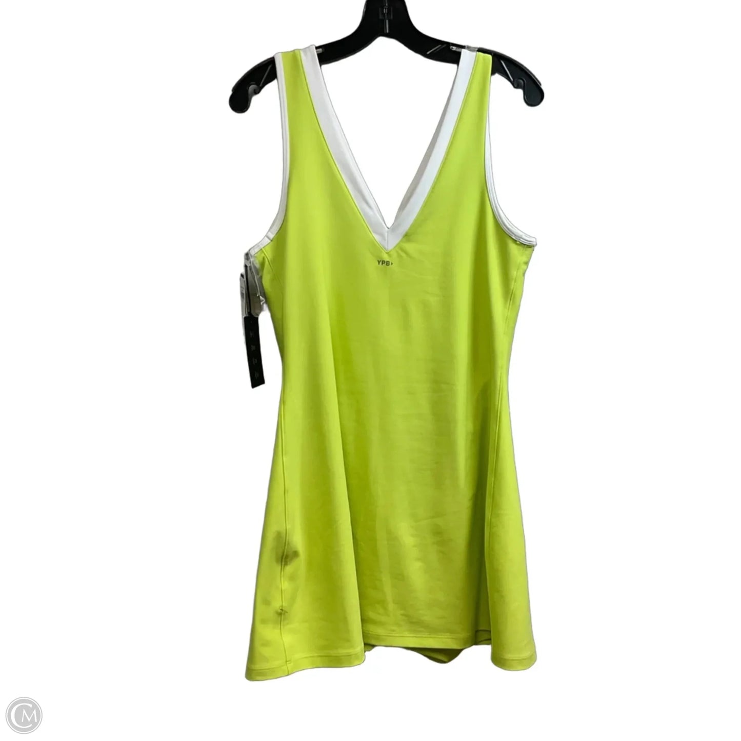 Athletic Dress By Ypb In Green, Size: L