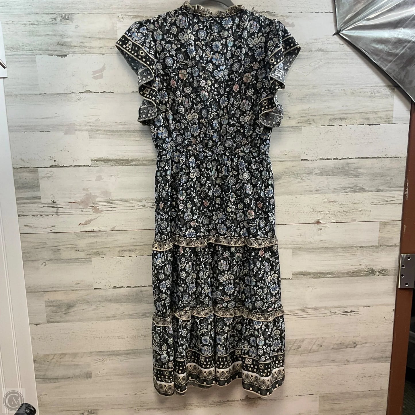 Dress Casual Midi By ANNA KACI In Black, Size: M