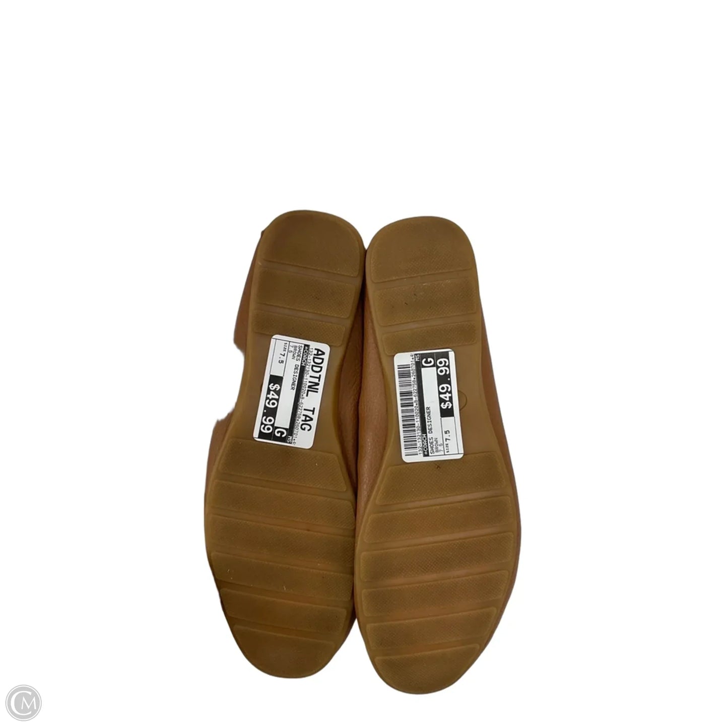Shoes Designer By Coach In Brown, Size: 7.5