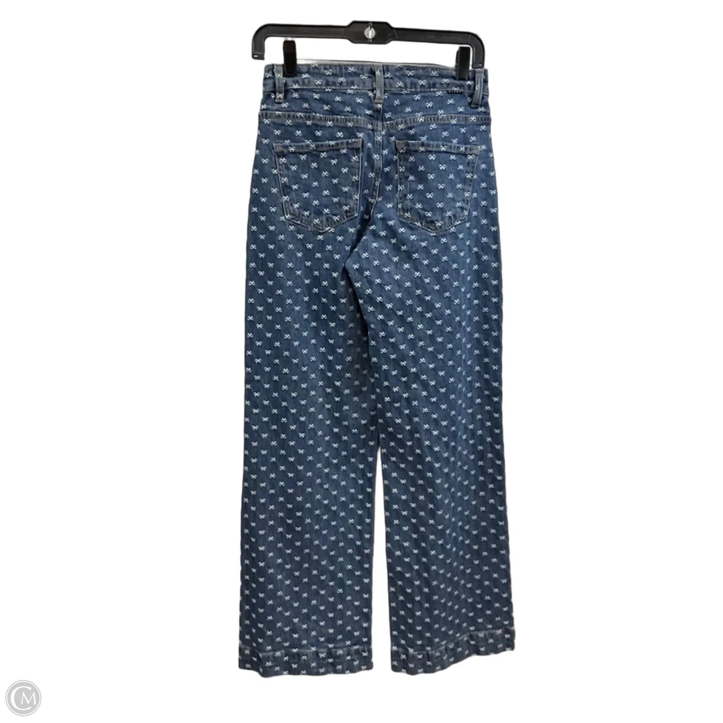 Jeans Wide Leg By Risen In Blue Denim, Size: 0
