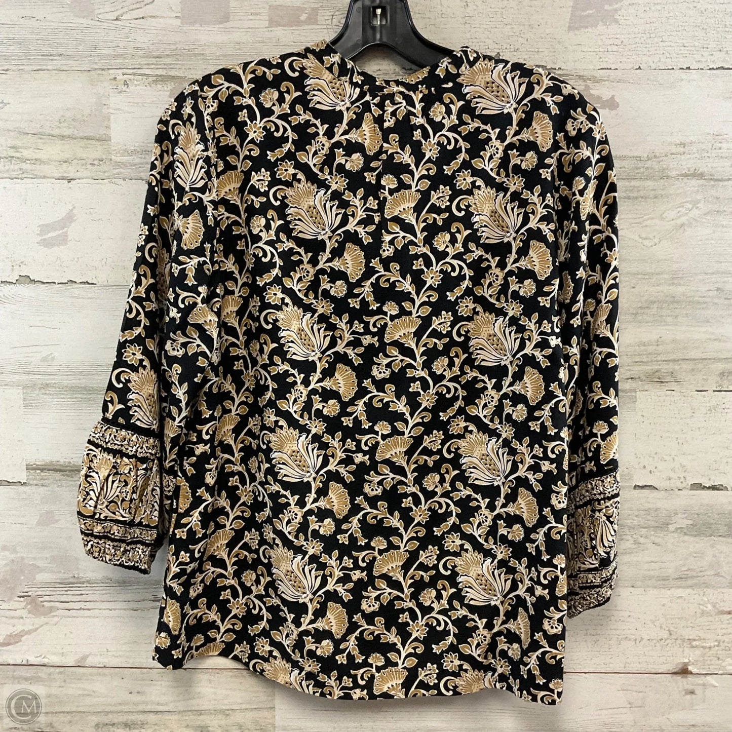 Top Long Sleeve By Soft Surroundings In Black, Size: Xs