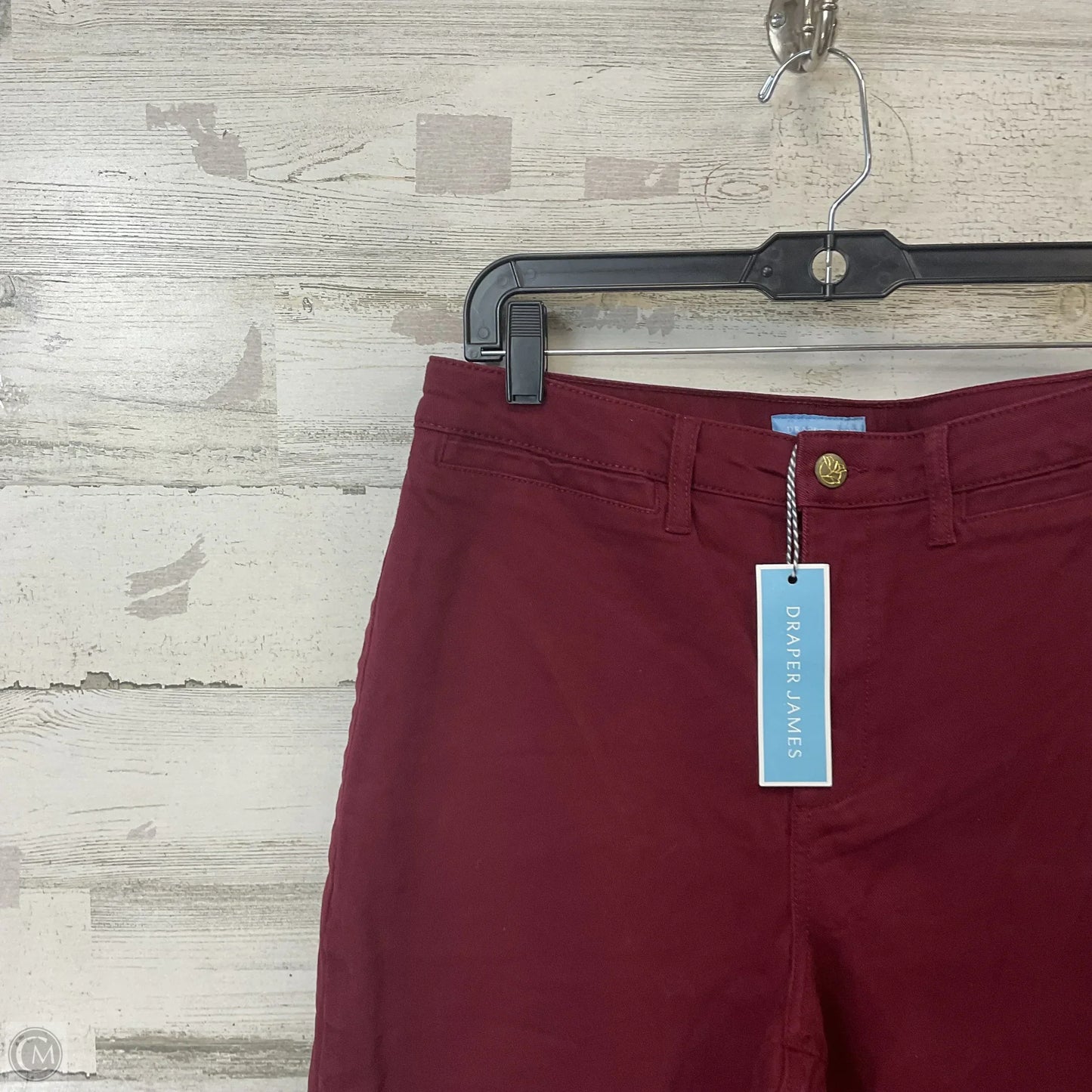 Jeans Straight By Draper James In Red, Size: 14