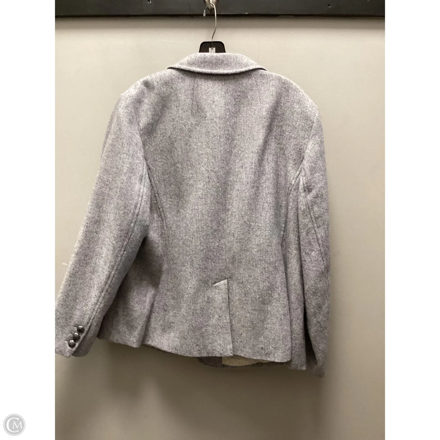 Blazer By Talbots In Grey, Size: Xl