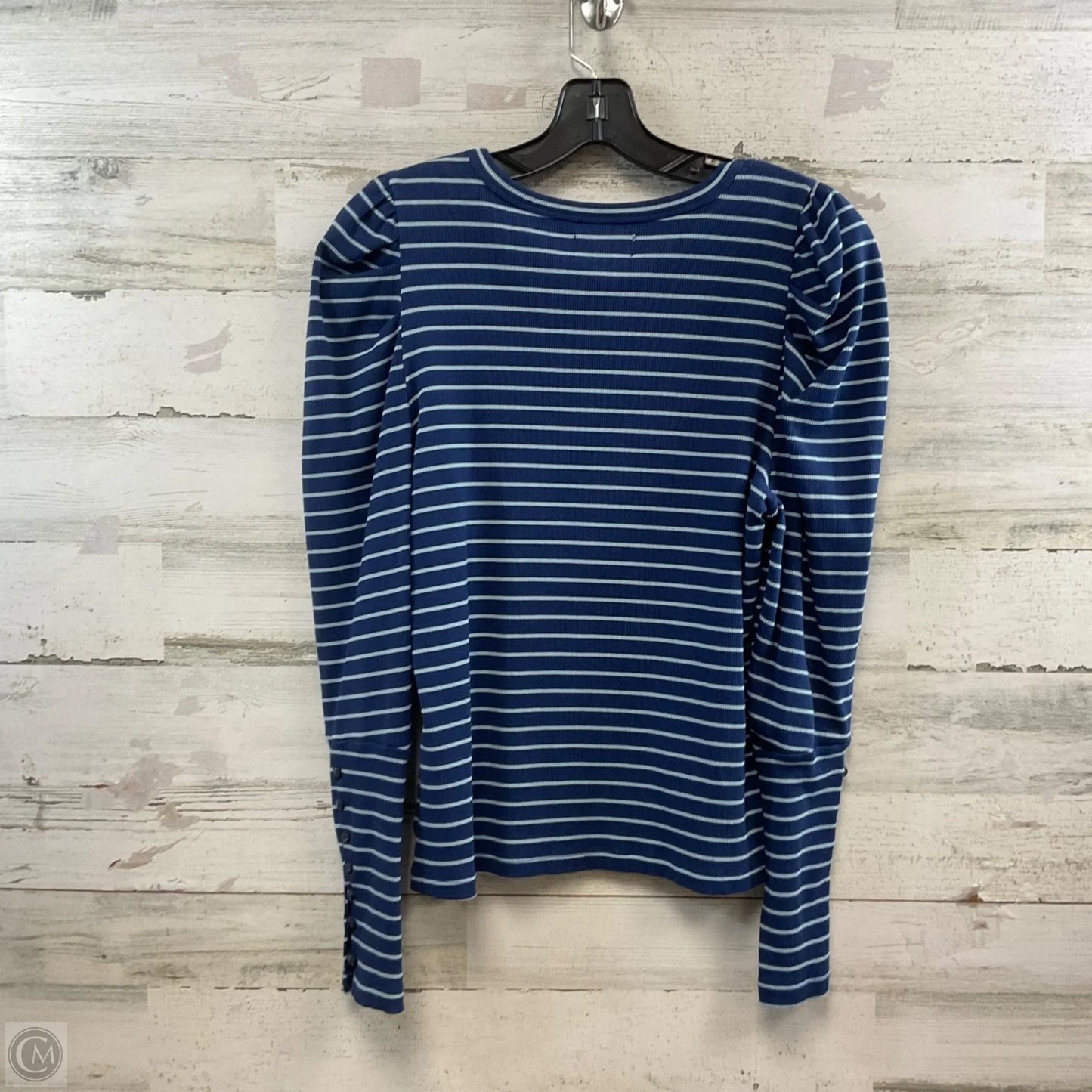 Top Long Sleeve By Maeve In Blue, Size: Xlp