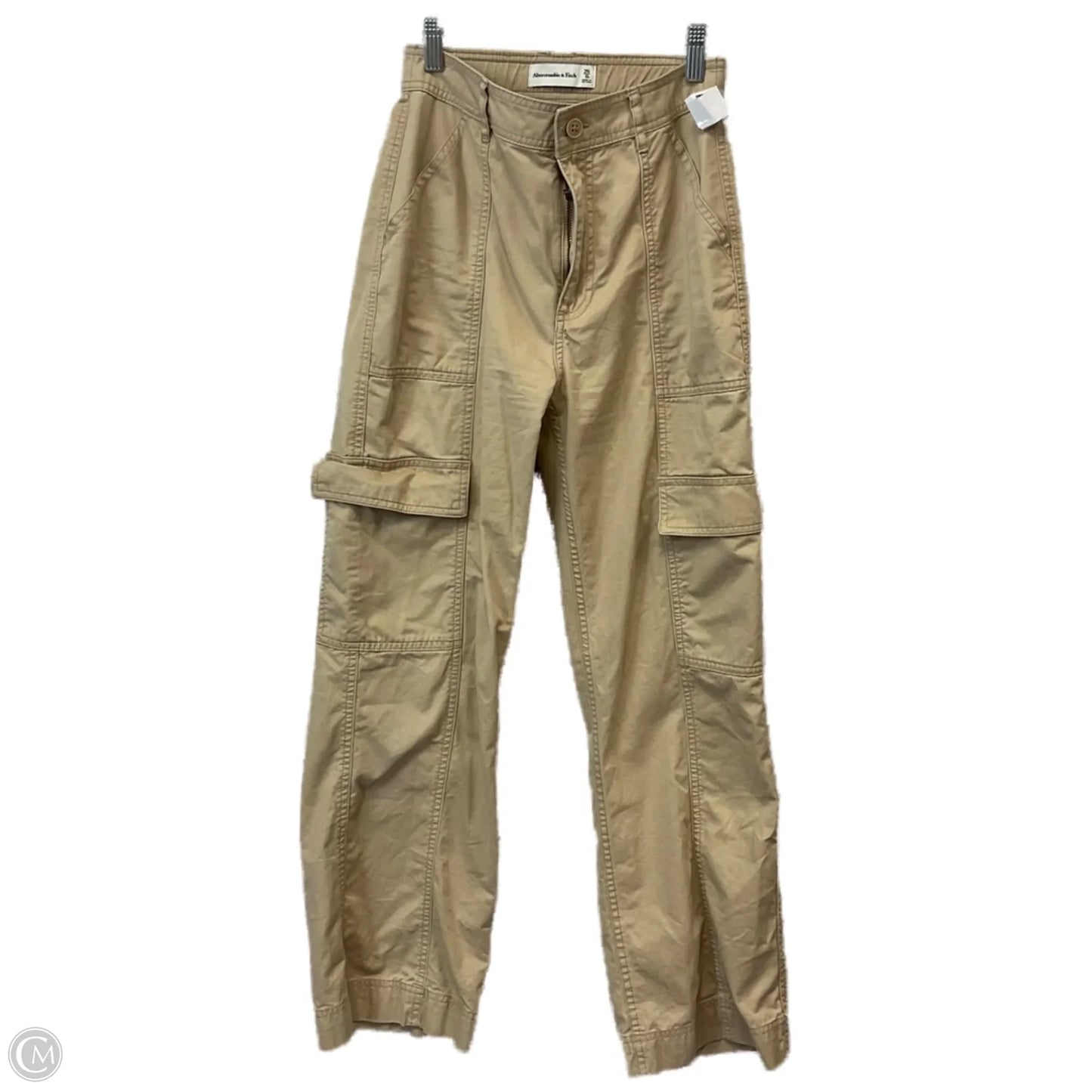 Pants Cargo & Utility By Abercrombie And Fitch In Tan, Size: 0