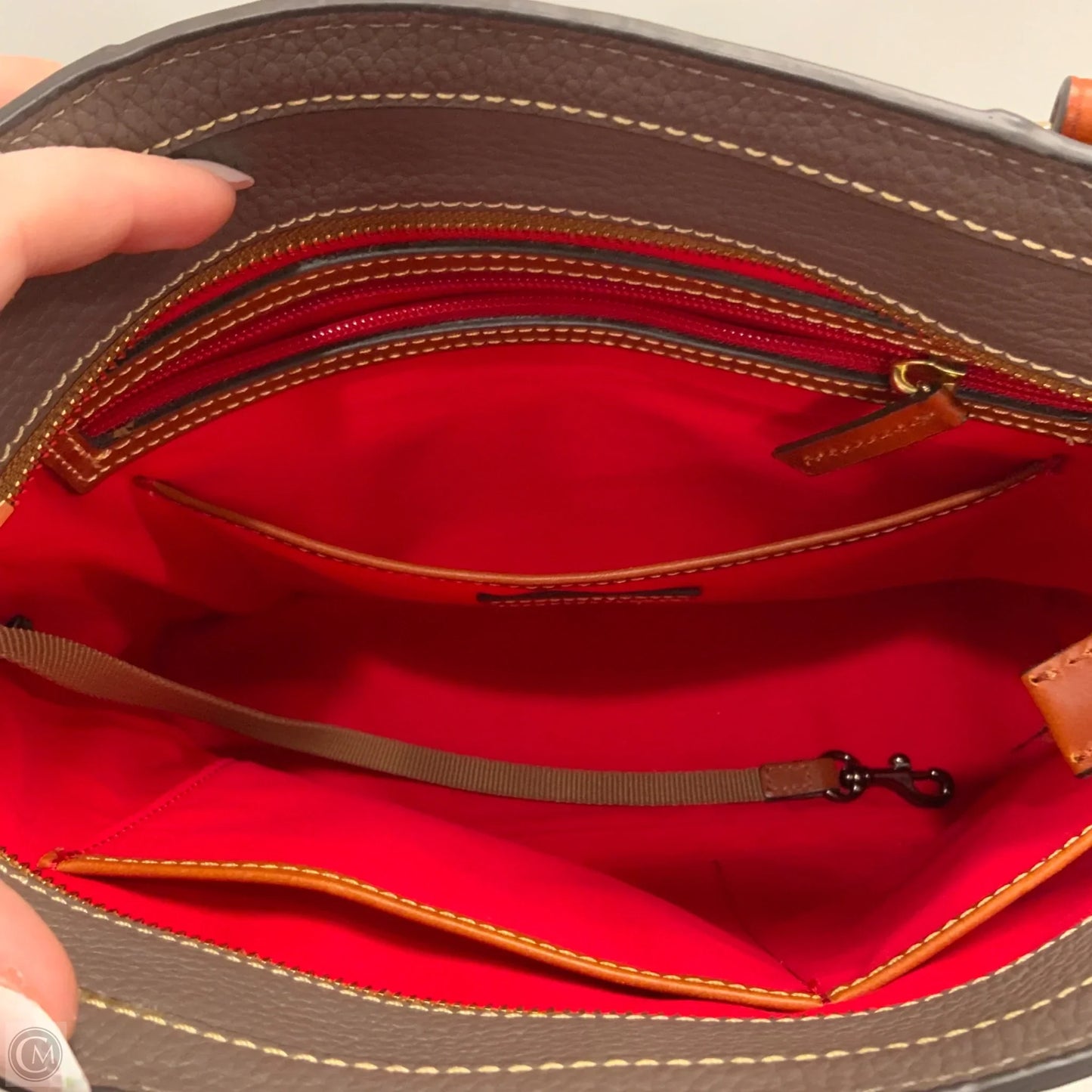 Handbag Designer By Dooney And Bourke, Size: Large