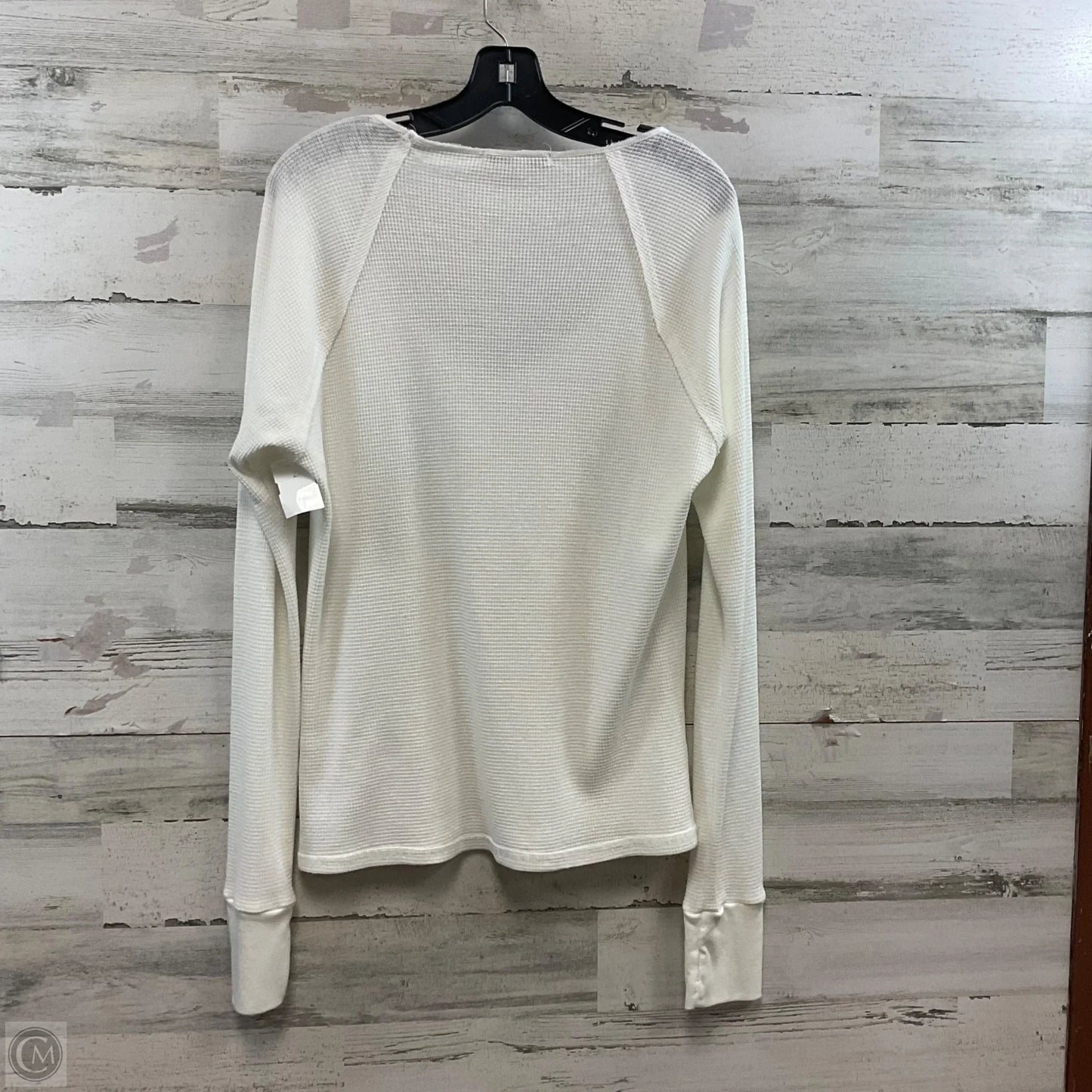 Top Long Sleeve By Red Haute In White, Size: L