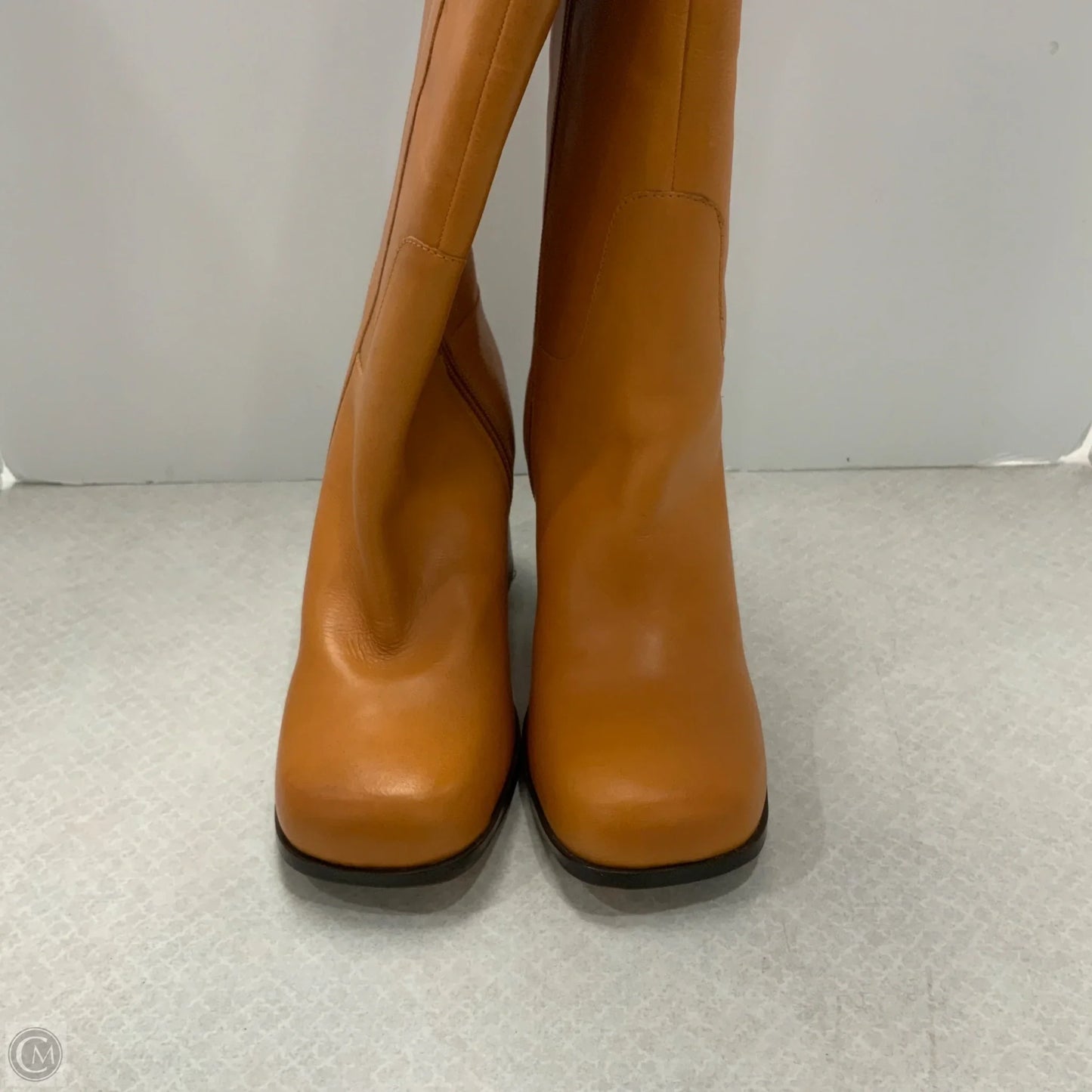 Boots Knee Heels By Free People In Brown, Size: 9.5