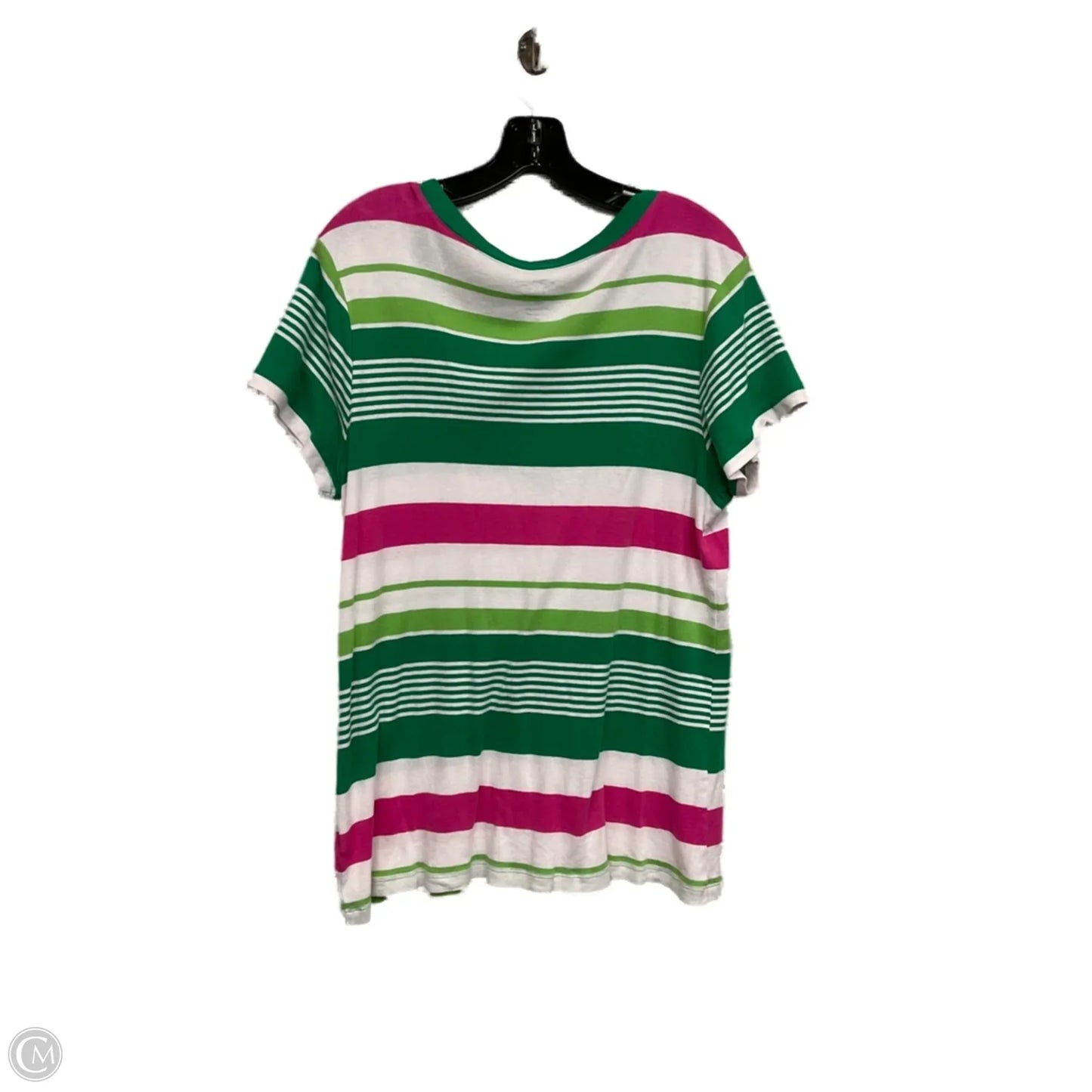 Top Short Sleeve Basic By Old Navy In Green, Size: Xl