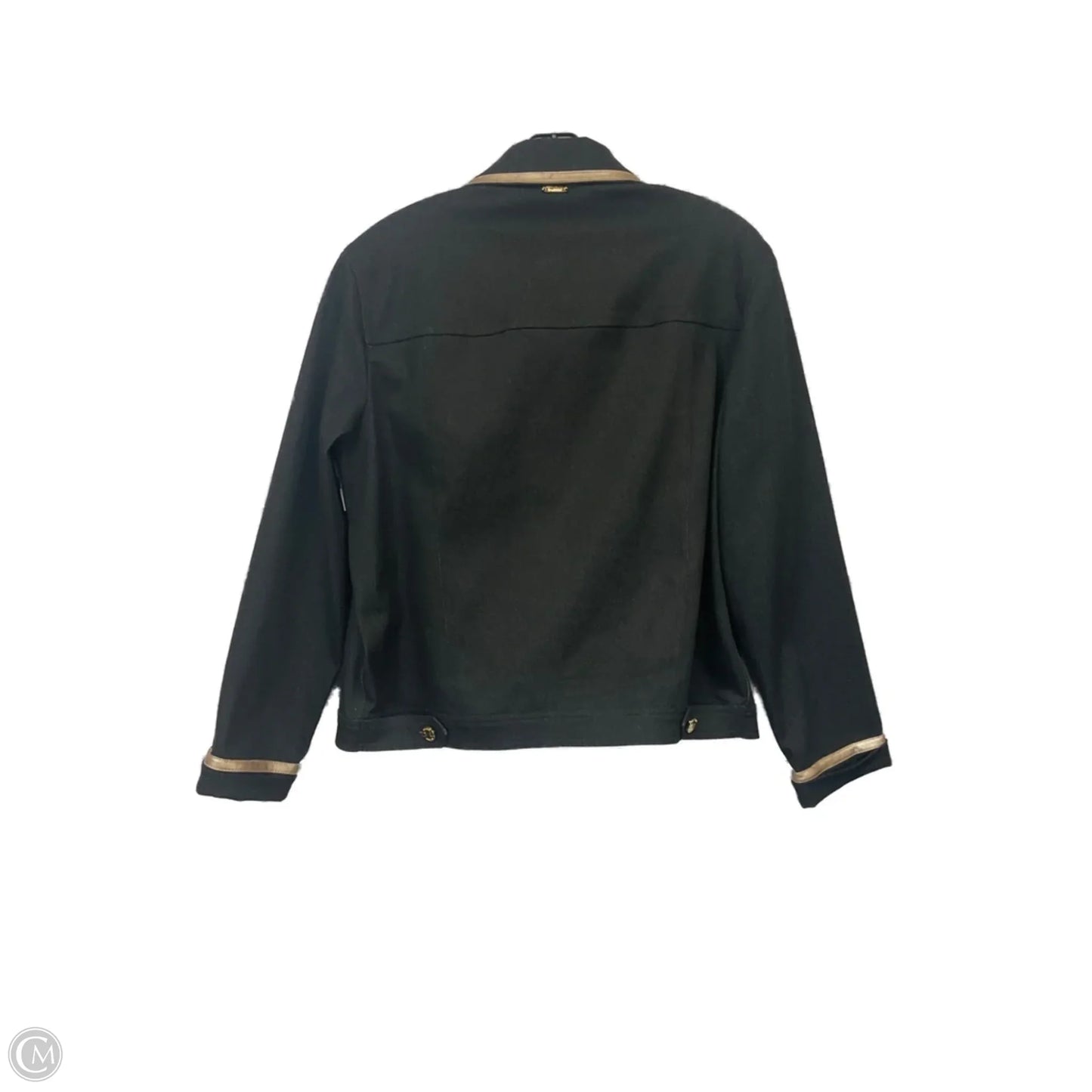 Jacket Designer By St. John In Black, Size: M