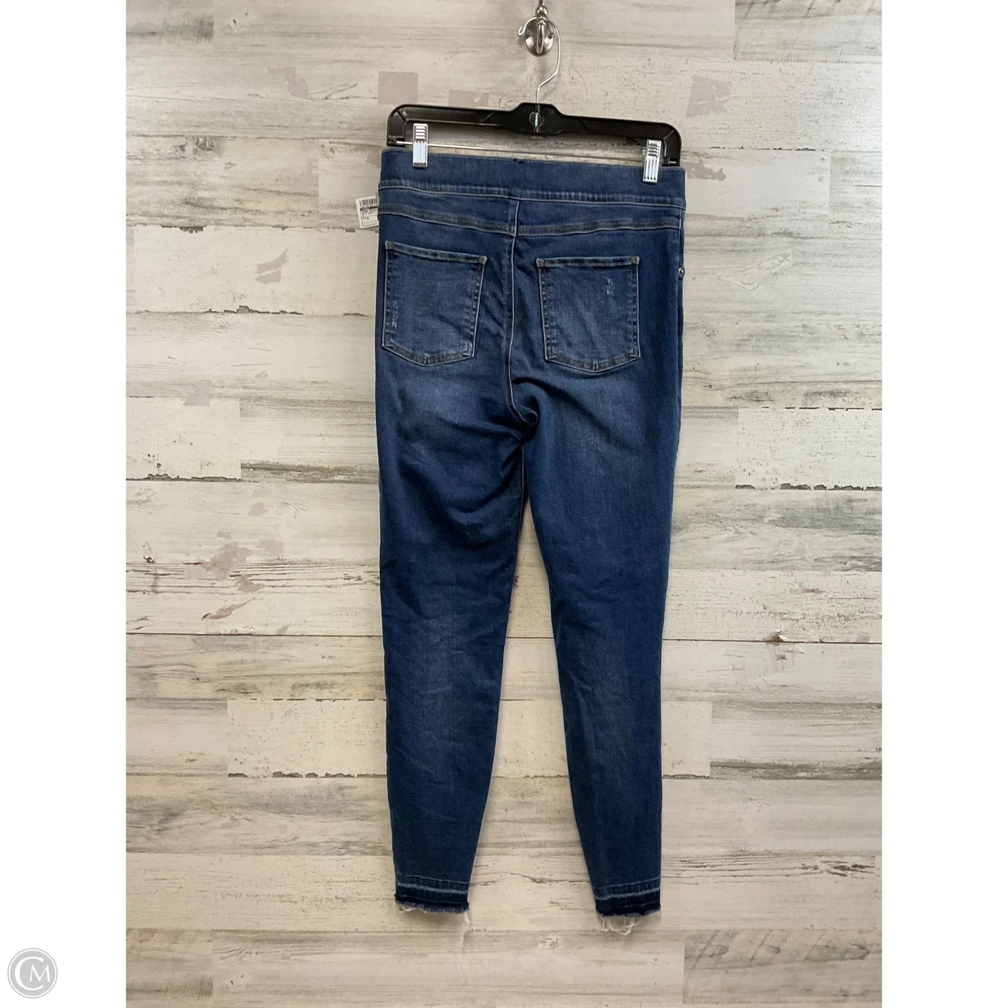 Jeans Skinny By Spanx In Blue Denim, Size: M