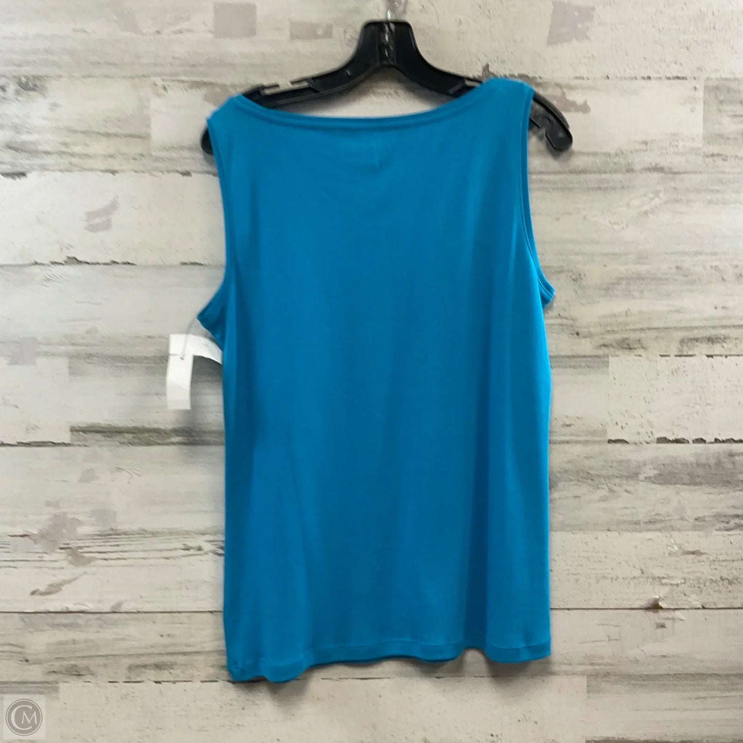 Top Sleeveless Basic By Talbots In Blue, Size: M