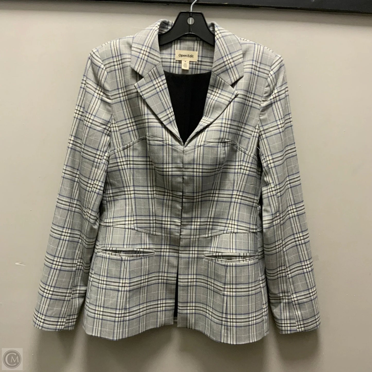 Blazer By Open Edit In Grey, Size: M