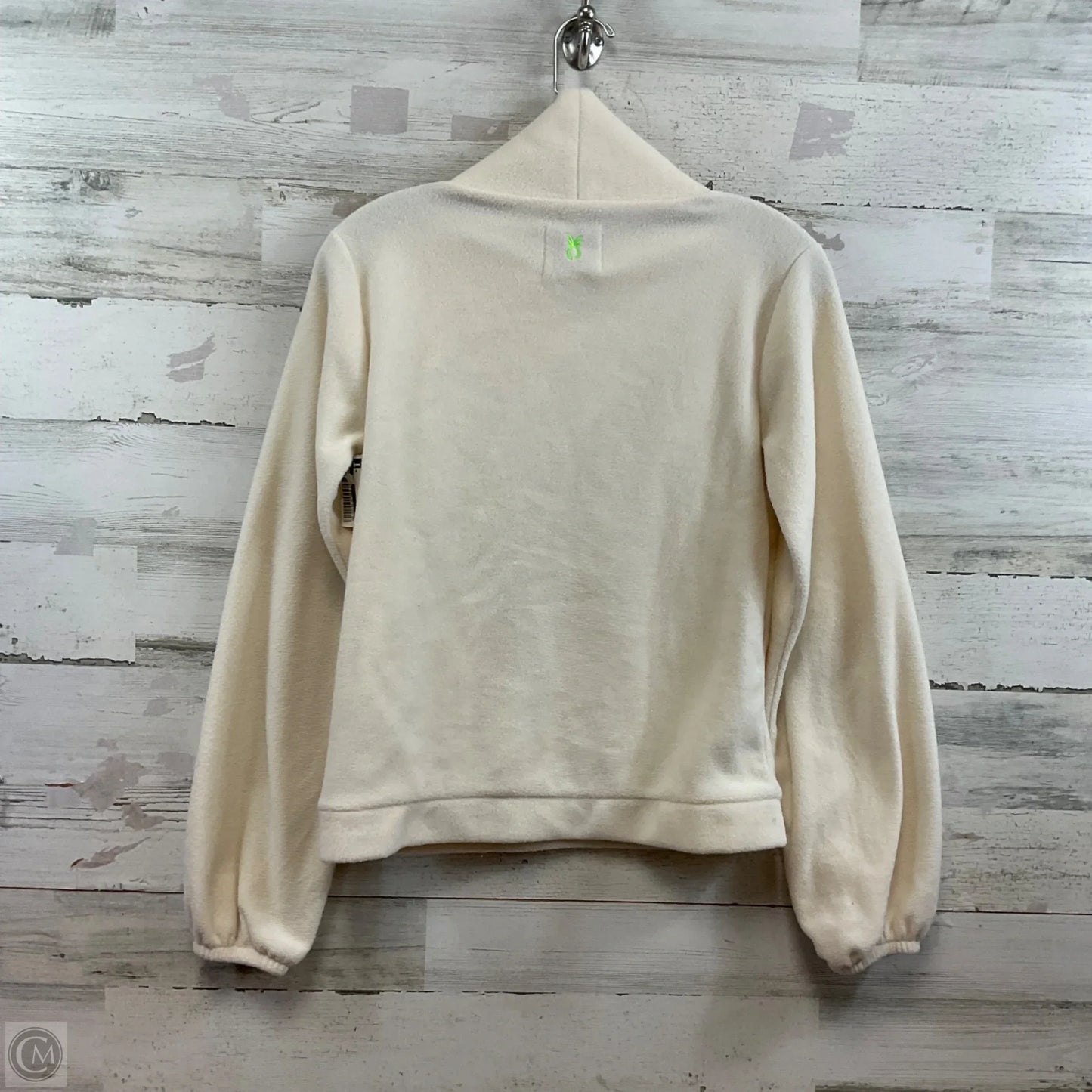 Top Long Sleeve By Dudley Stephens In Cream, Size: Xs