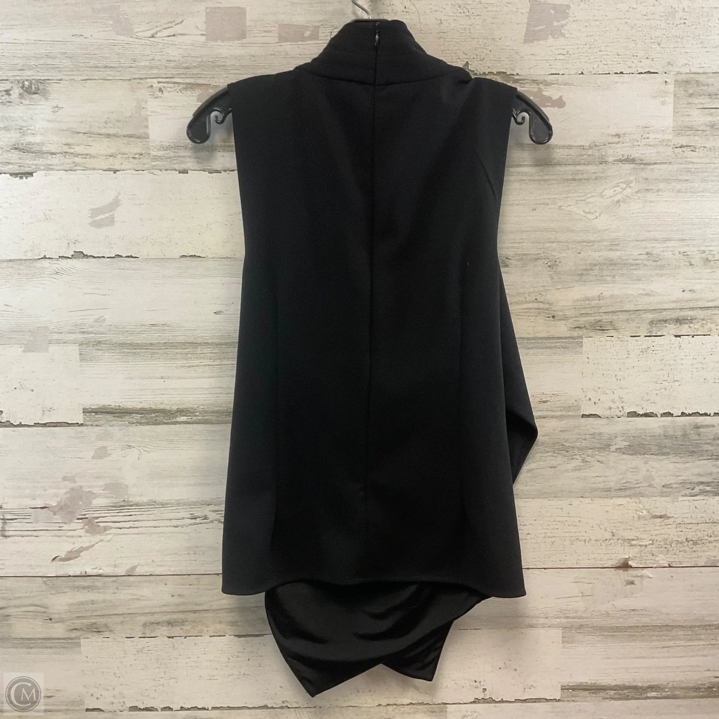 Blouse Sleeveless By Lauren By Ralph Lauren In Black, Size: L