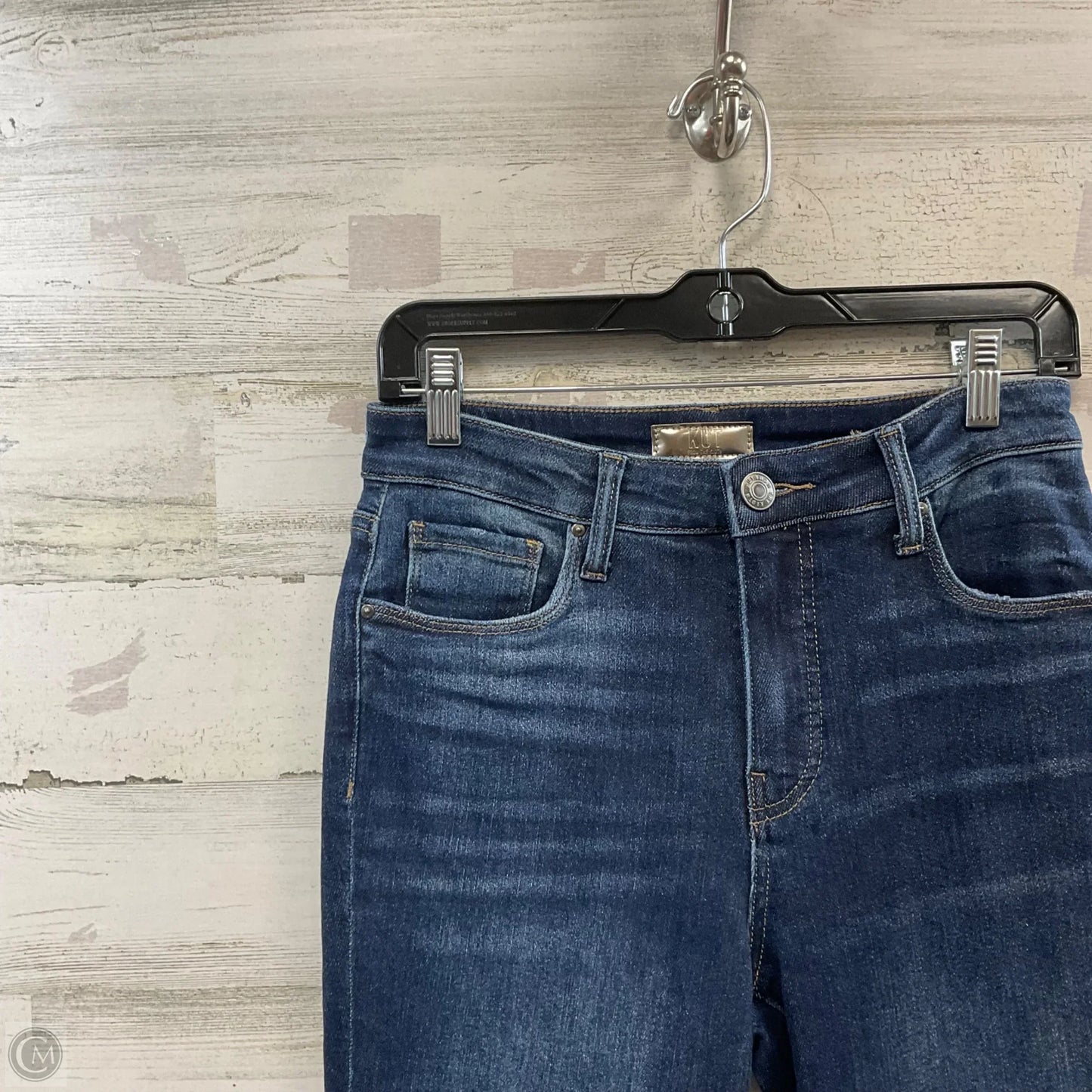 Jeans Straight By Kut In Blue Denim, Size: 2