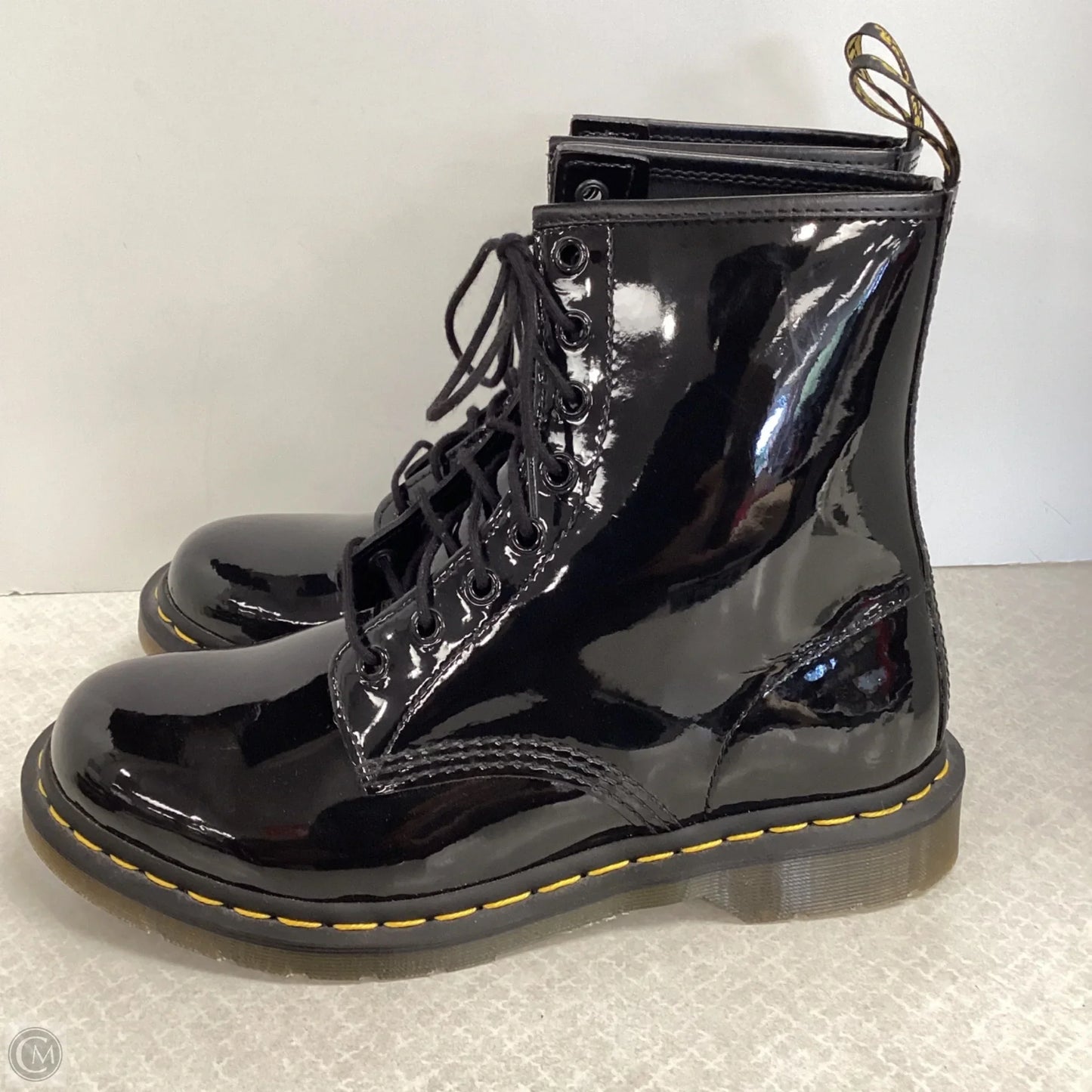 Boots Combat By Dr Martens In Black, Size: 10