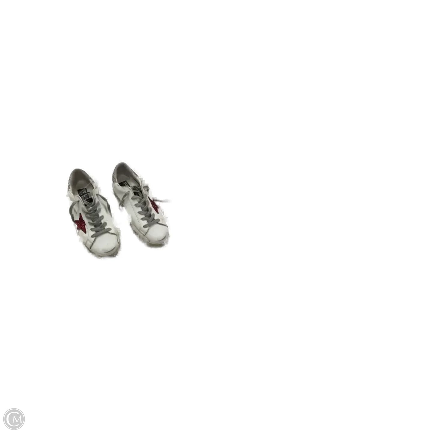 Shoes Luxury Designer By Golden Goose In White, Size: 8.5