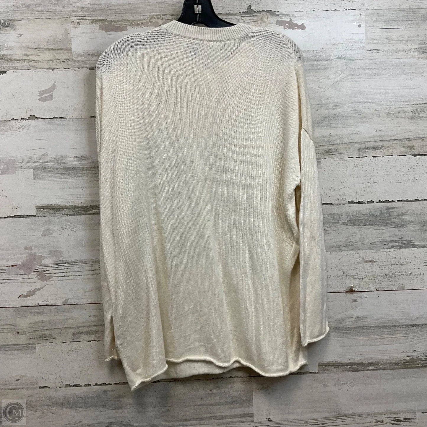 Sweater By Eileen Fisher In White, Size: S