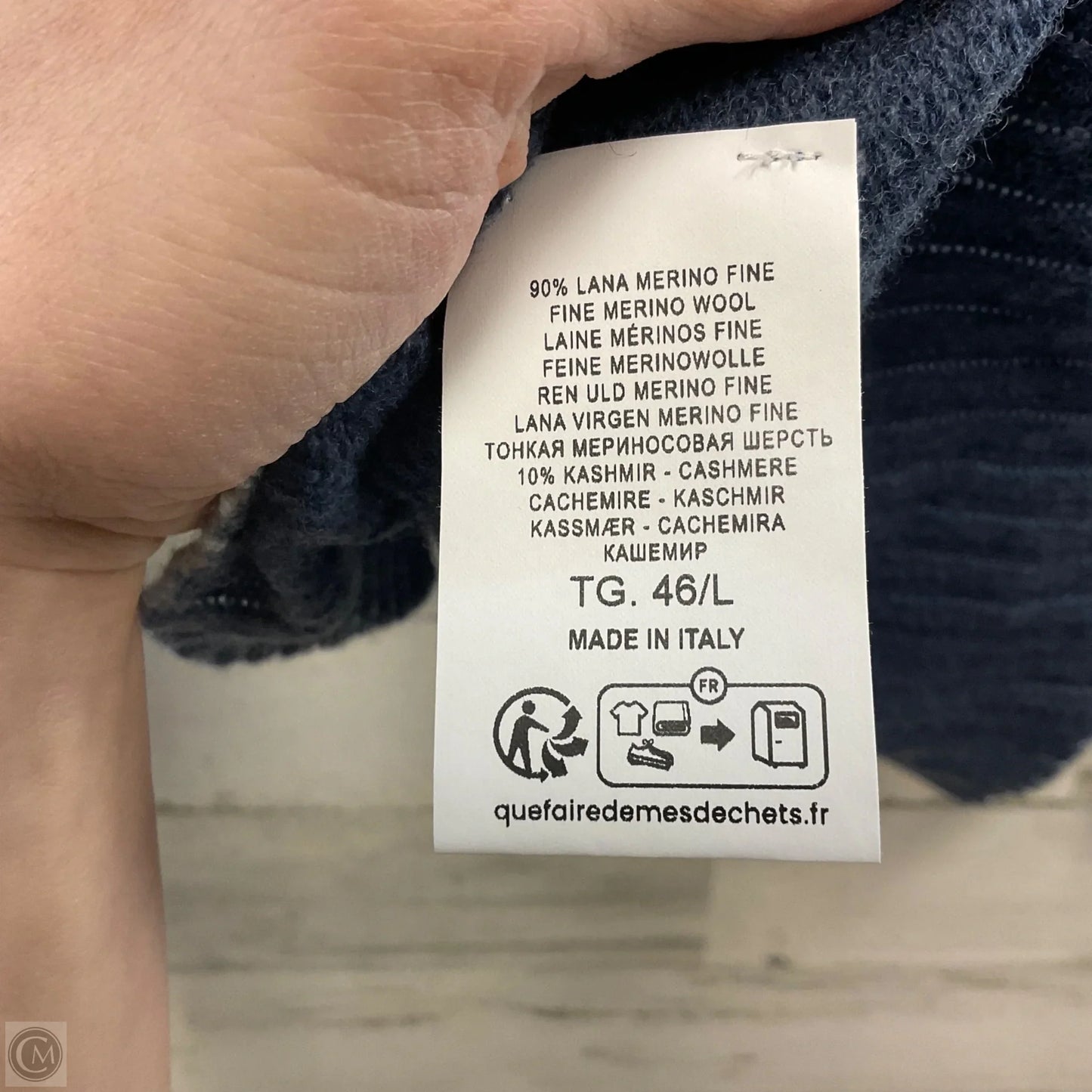 Sweater By AROVESICO In Blue, Size: L