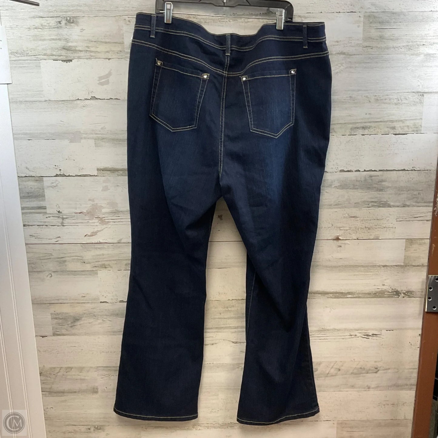 Jeans Boot Cut By Style And Company In Blue Denim, Size: 22