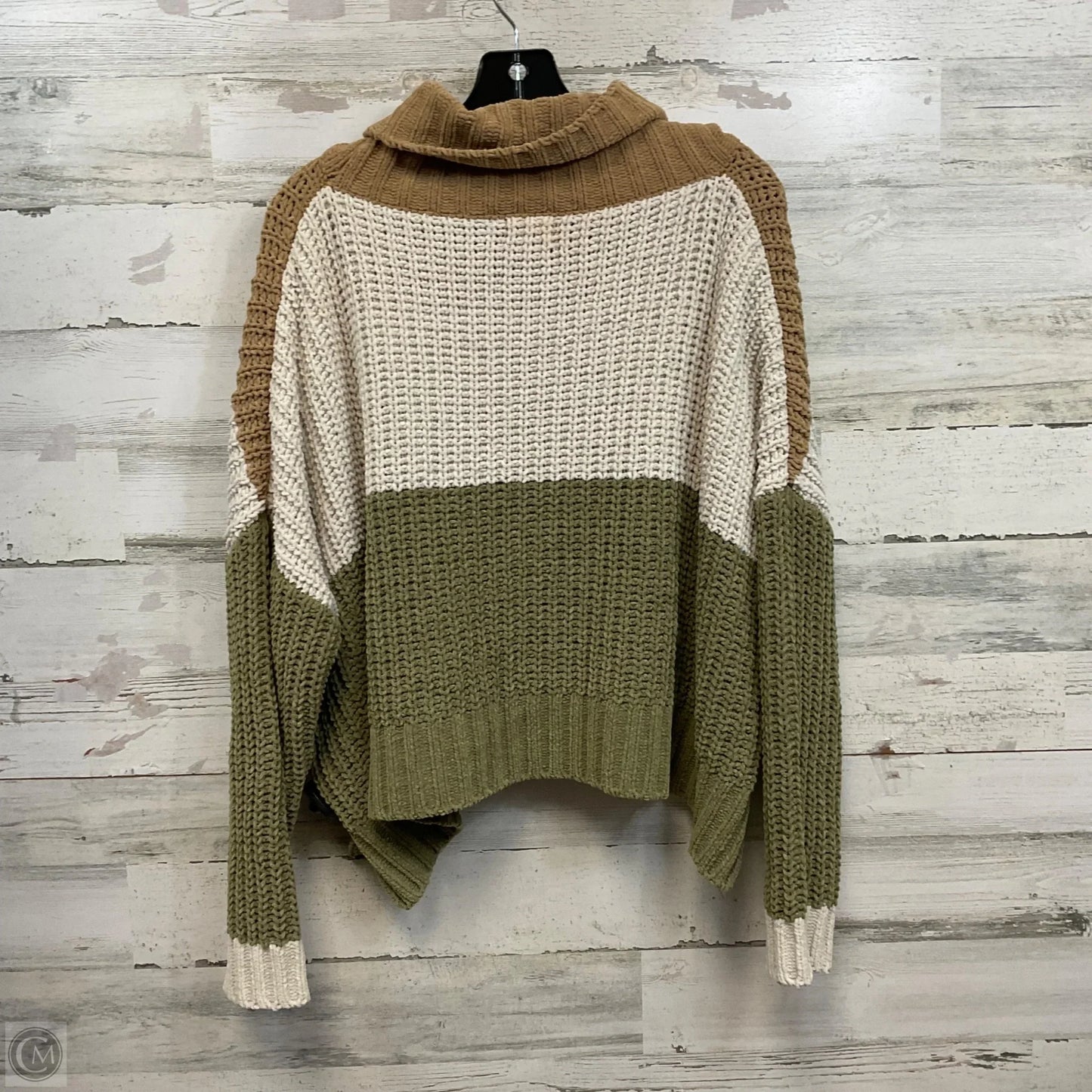 Sweater By Pol In Green, Size: Xl