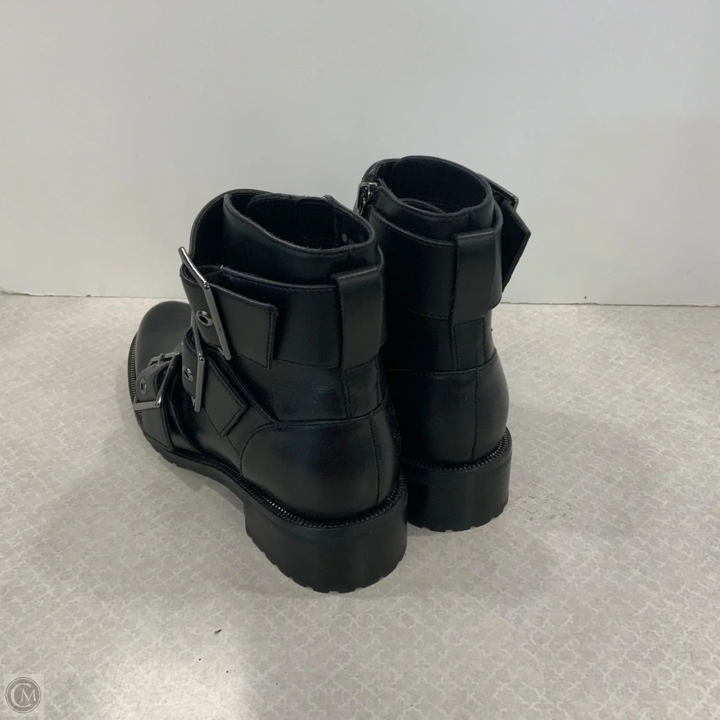 Boots Ankle Flats By Blondo In Black, Size: 7