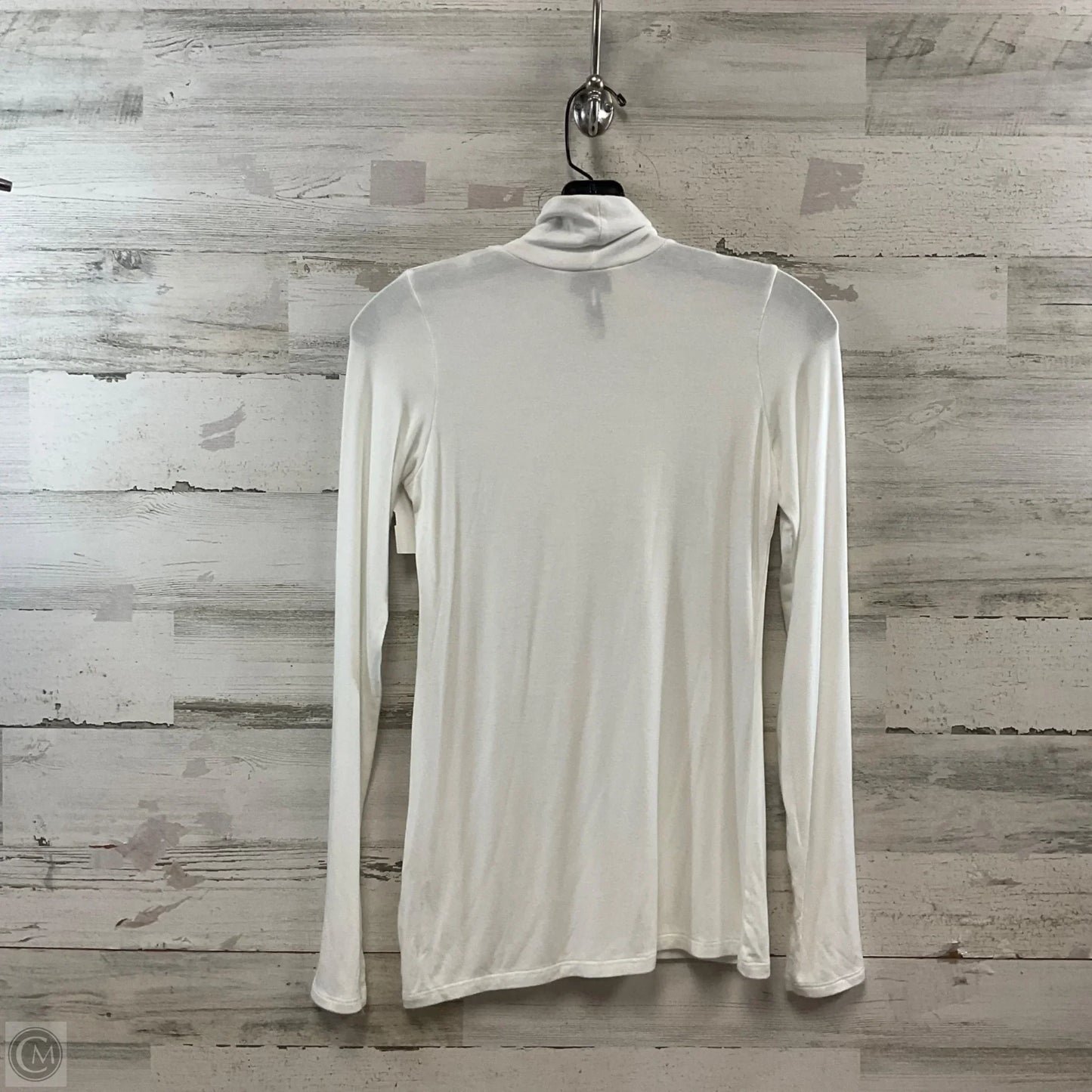 Top Long Sleeve By Spanx In White, Size: M