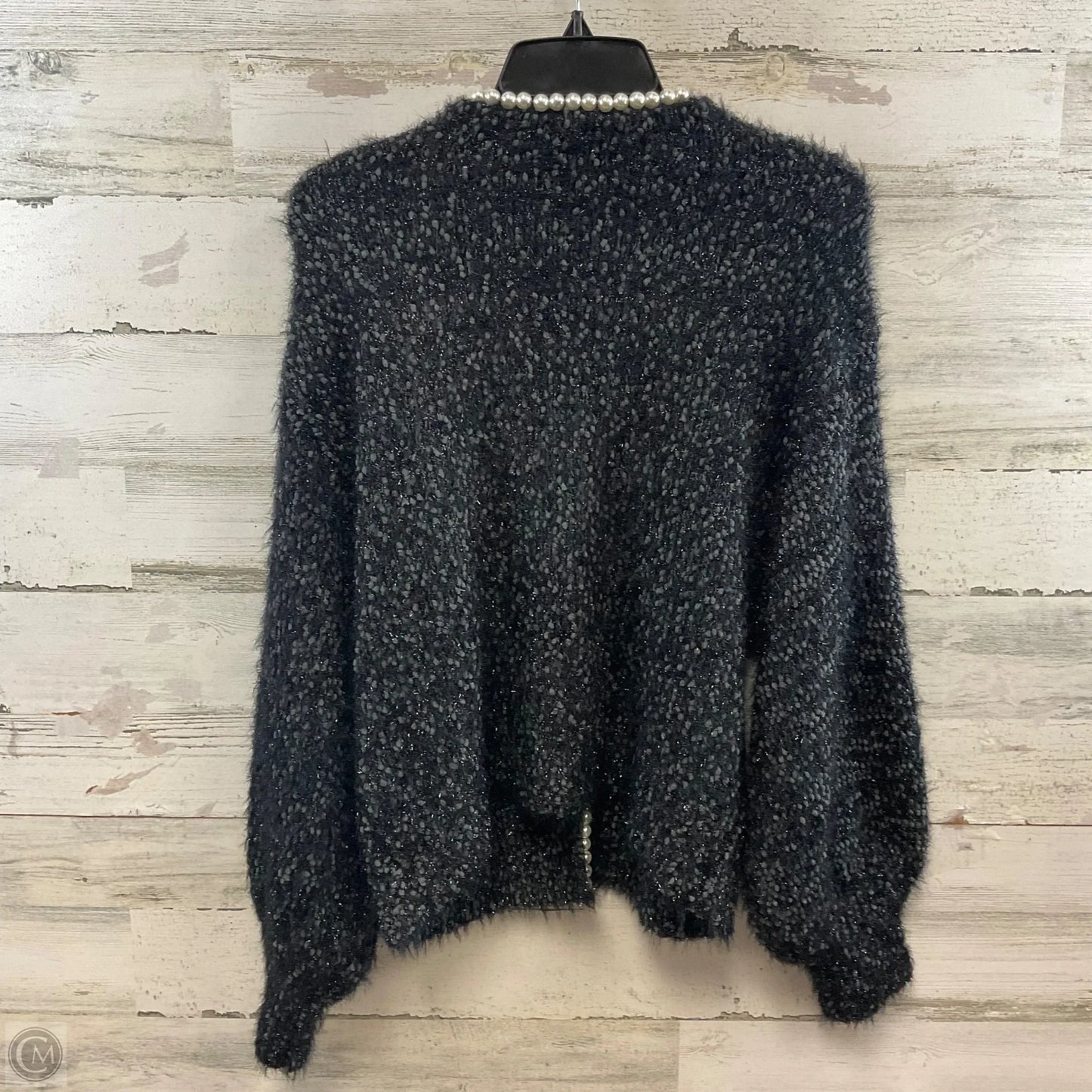 Sweater Cardigan By Maeve In Black, Size: Osfm