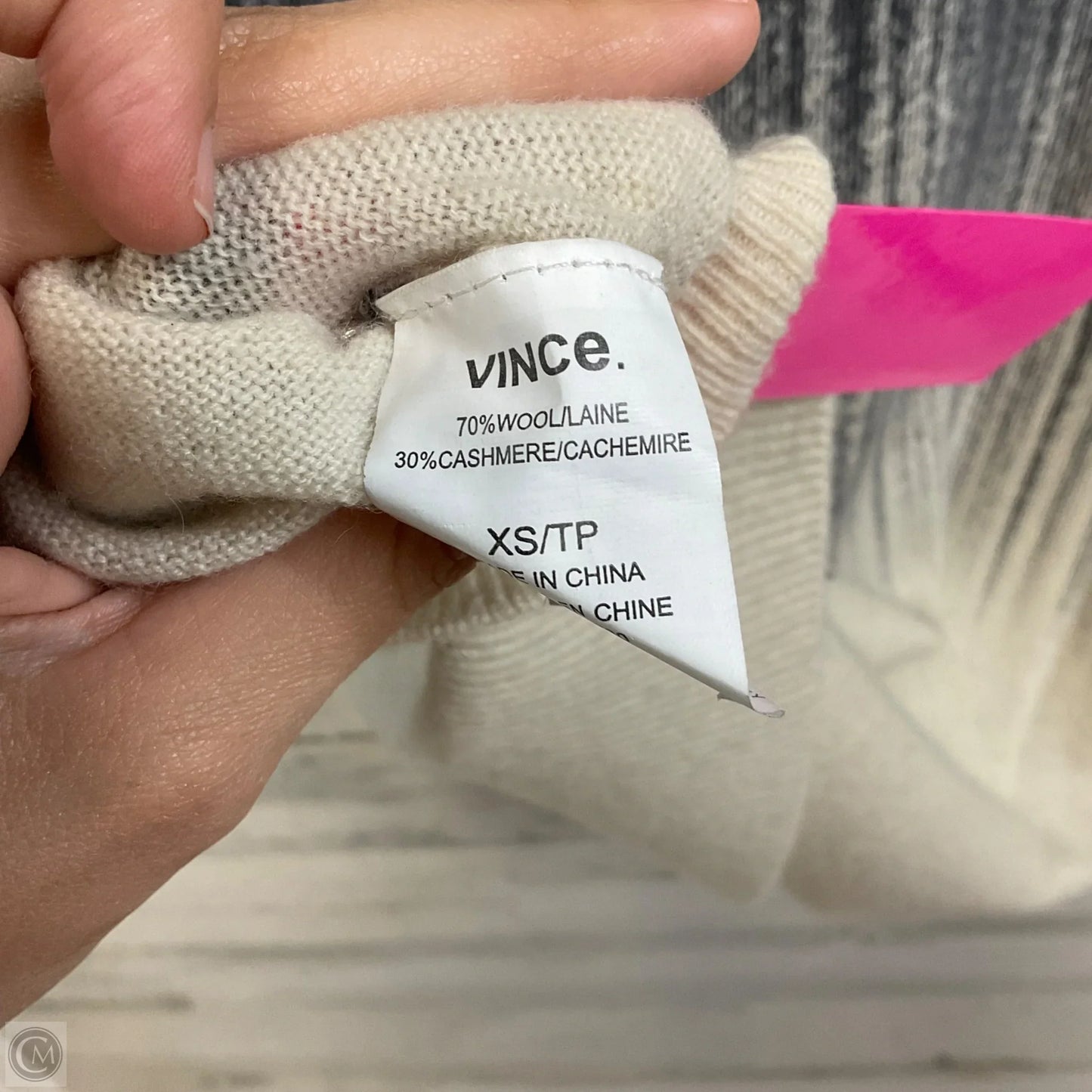 Sweater By Vince In Black, Size: Xs